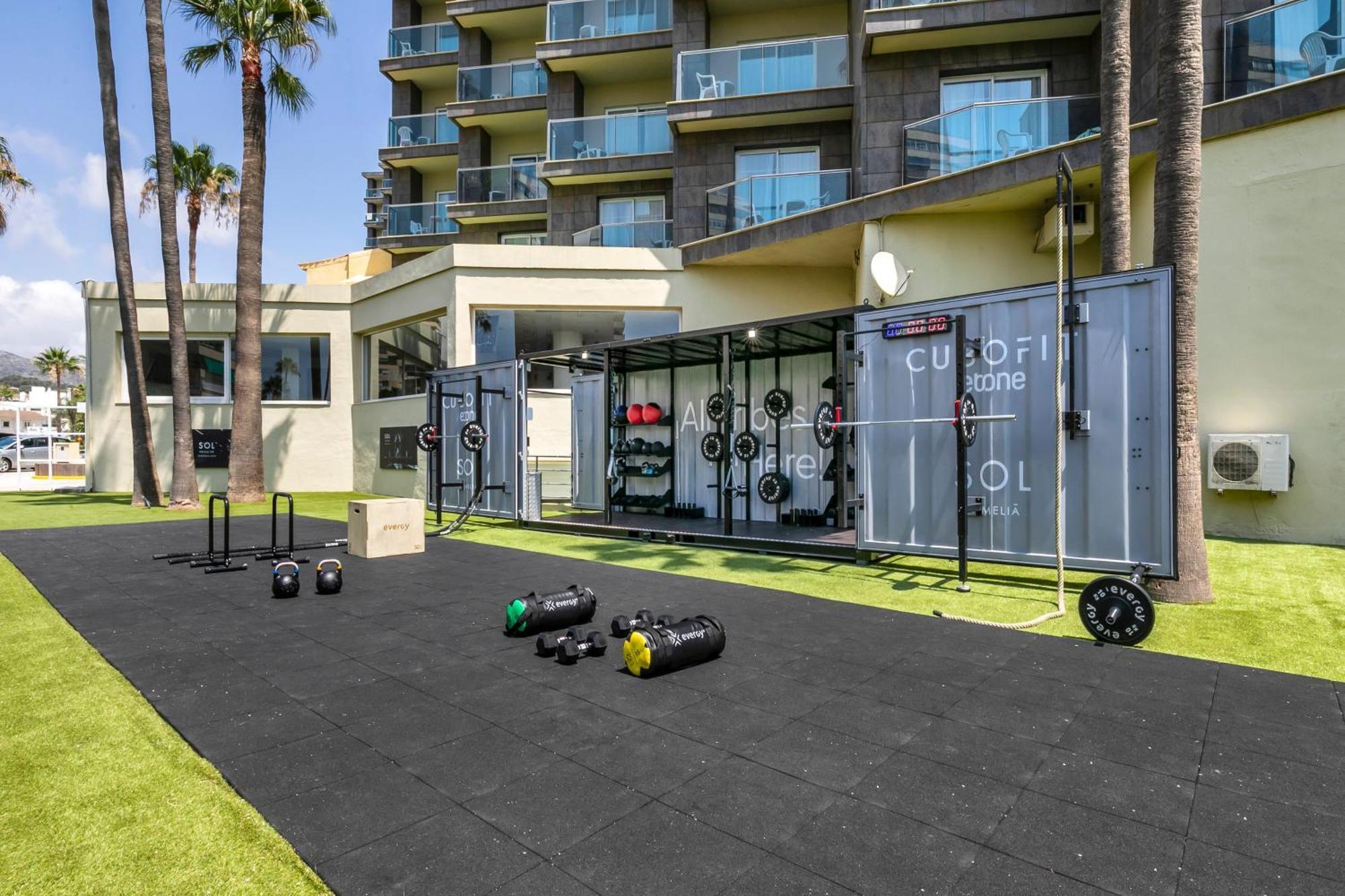 Gym facilities at the Melia Sol Principe