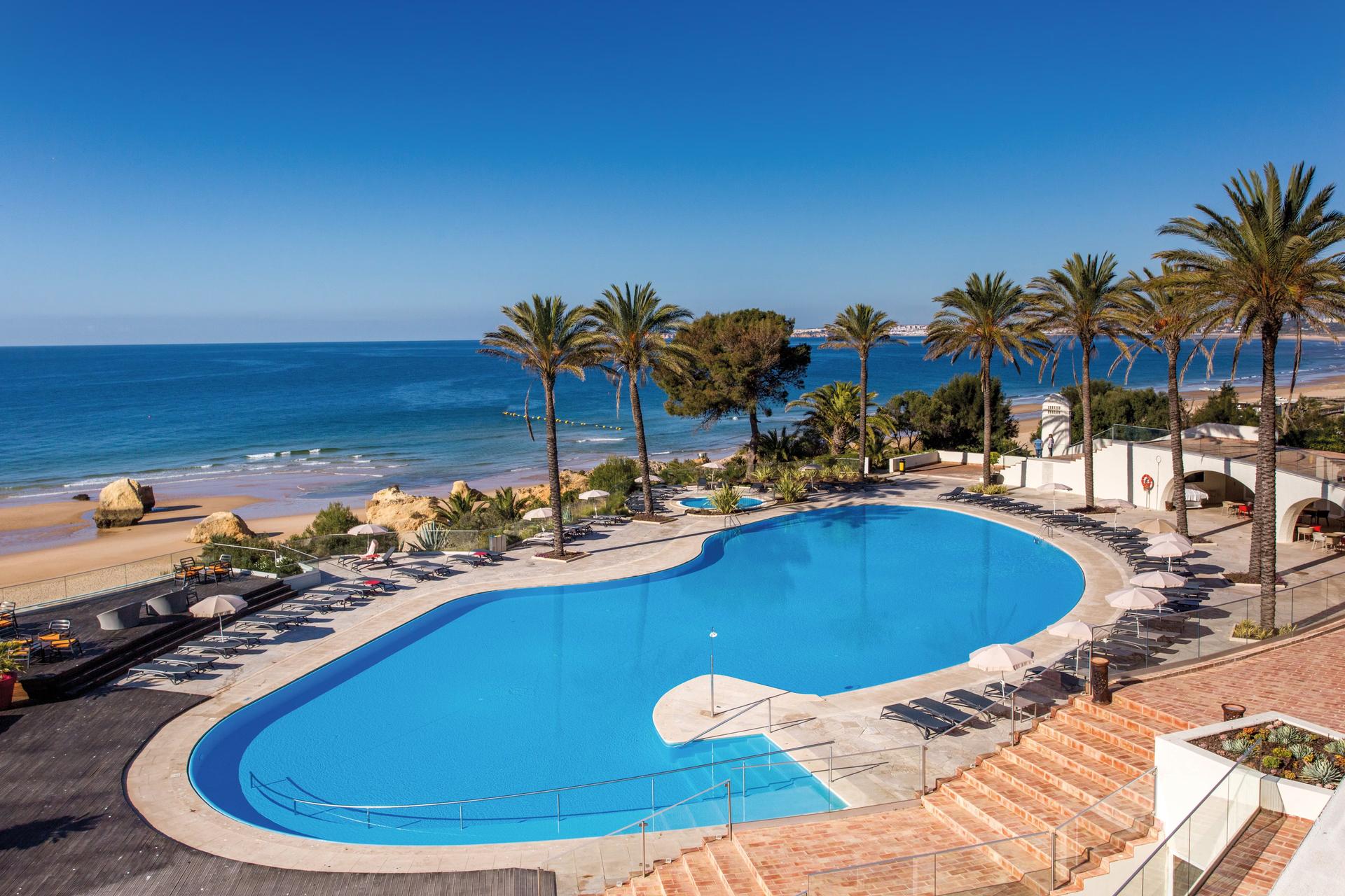 Outdoor swimming pool at the Pestana Alvor Praia Premium Beach & Golf Resort