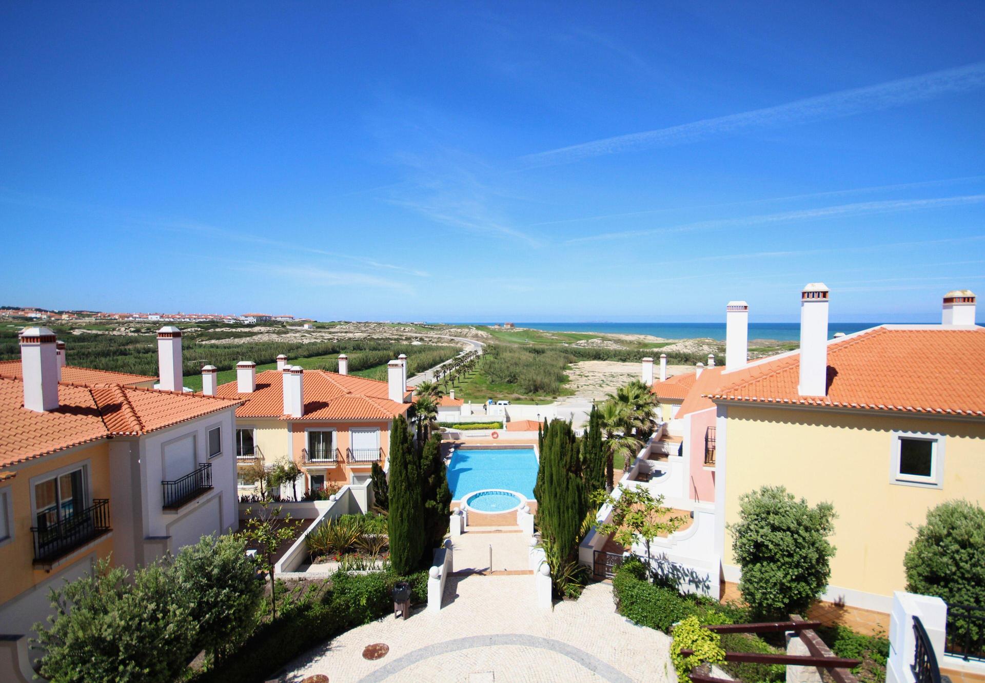 Overhead view of the Praia D'El Rey Golf & Beach Resort - THE VILLAGE