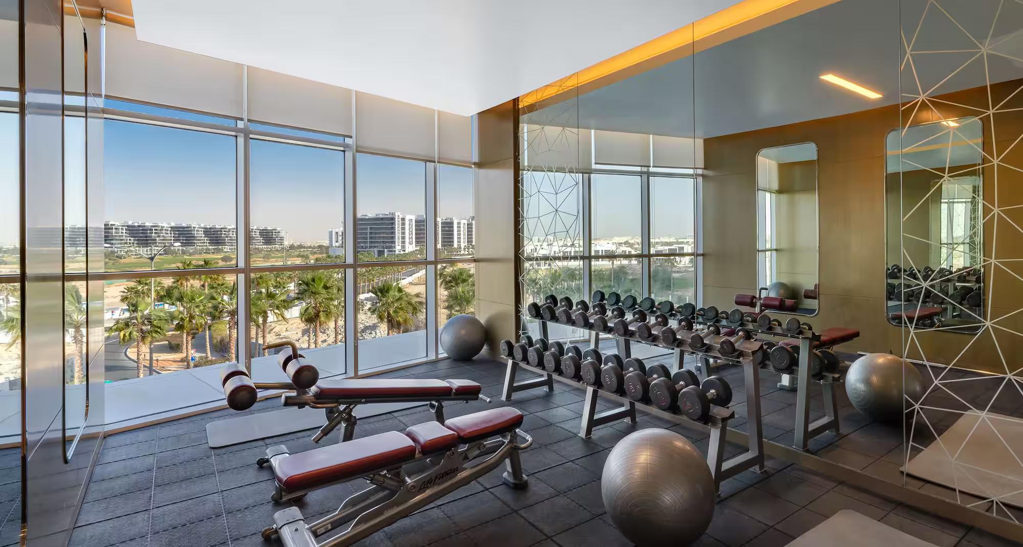 Gum facilities at the Radisson Dubai Damac Hills