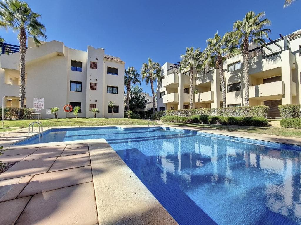 Outdoor pool area