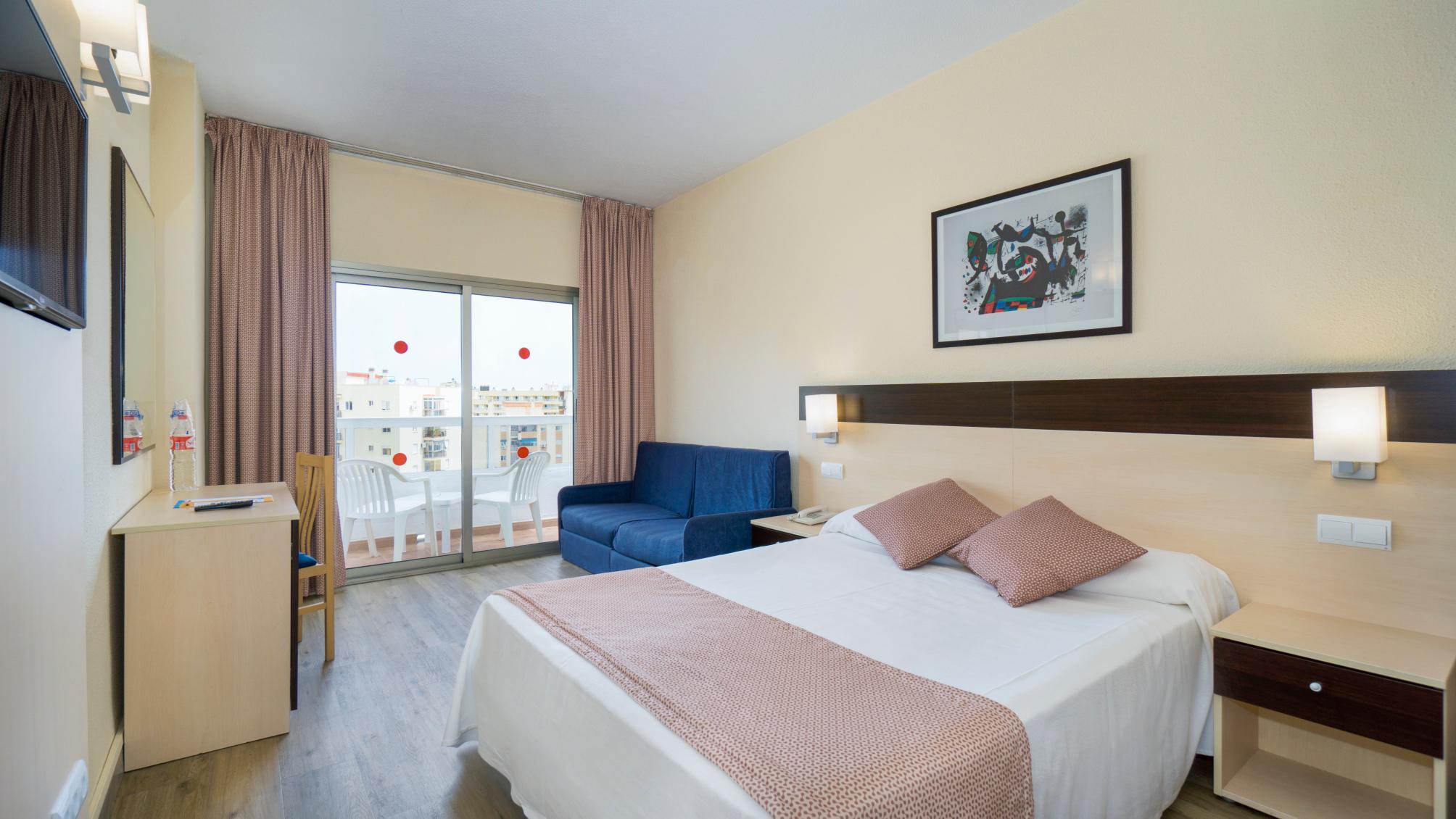 Double room at the Sandos Griego Hotel