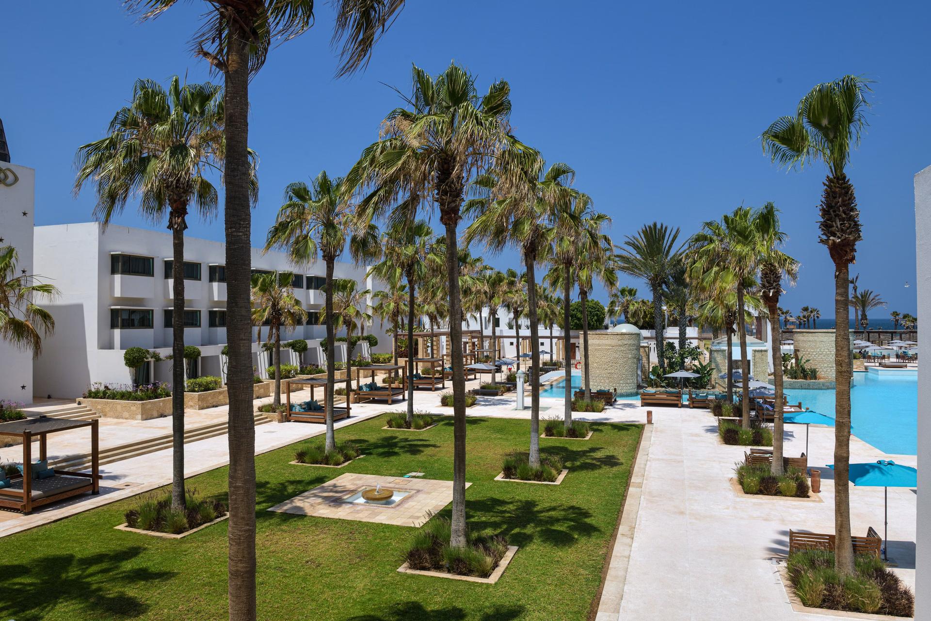 Outdoor swimming pool at Sofitel Agadir Royal Bay Resort