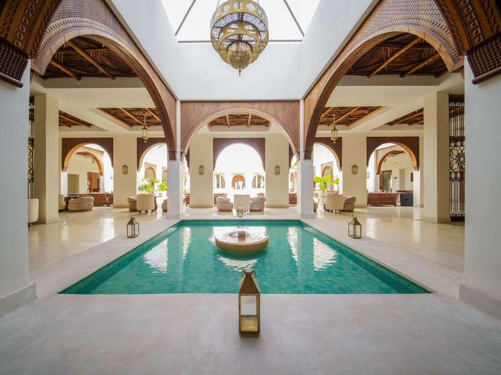 Indoor swimming pool at Sofitel Agadir Royal Bay Resort