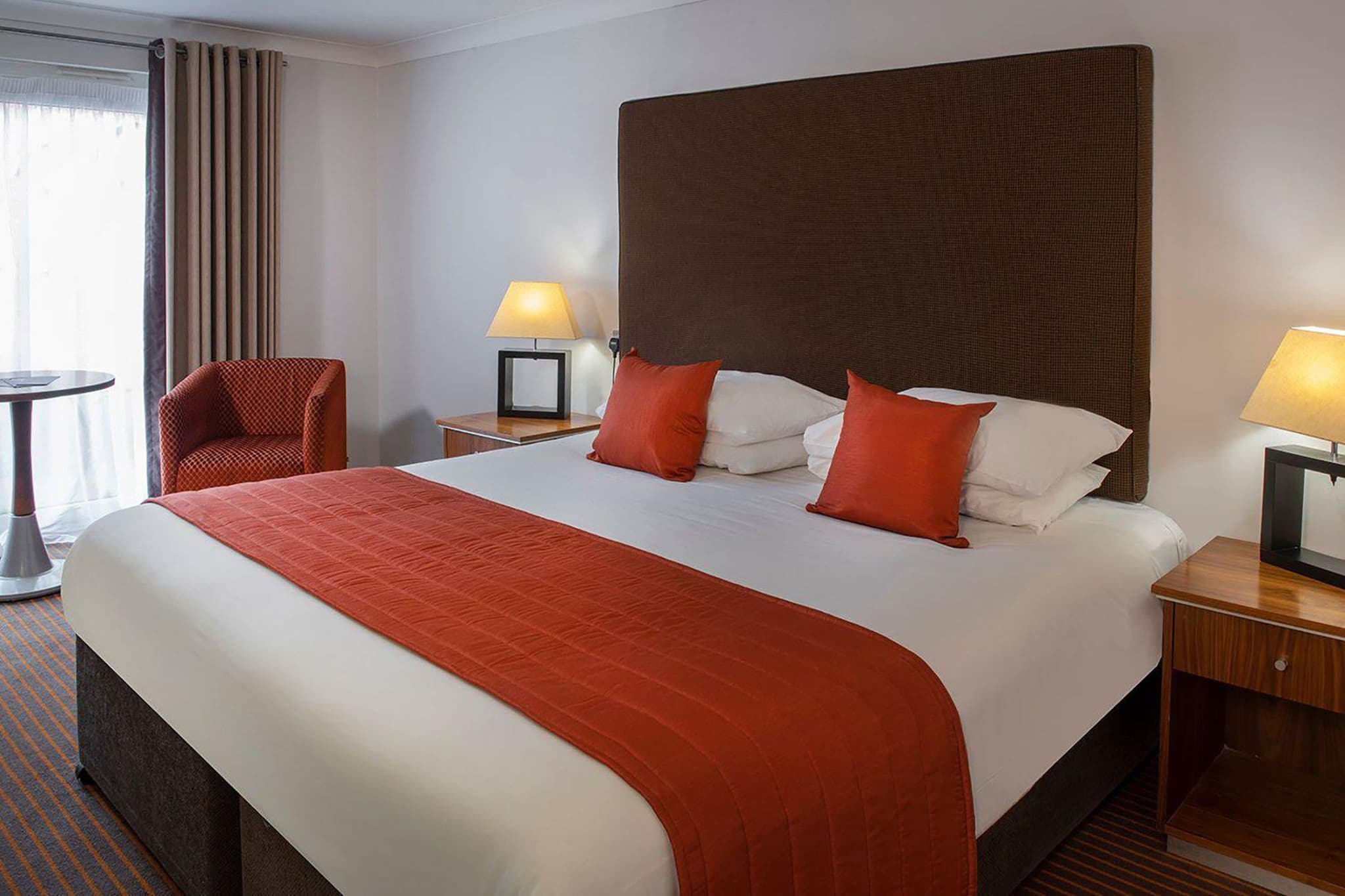 Double bed suite at the Staverton Park Hotel & Golf Club