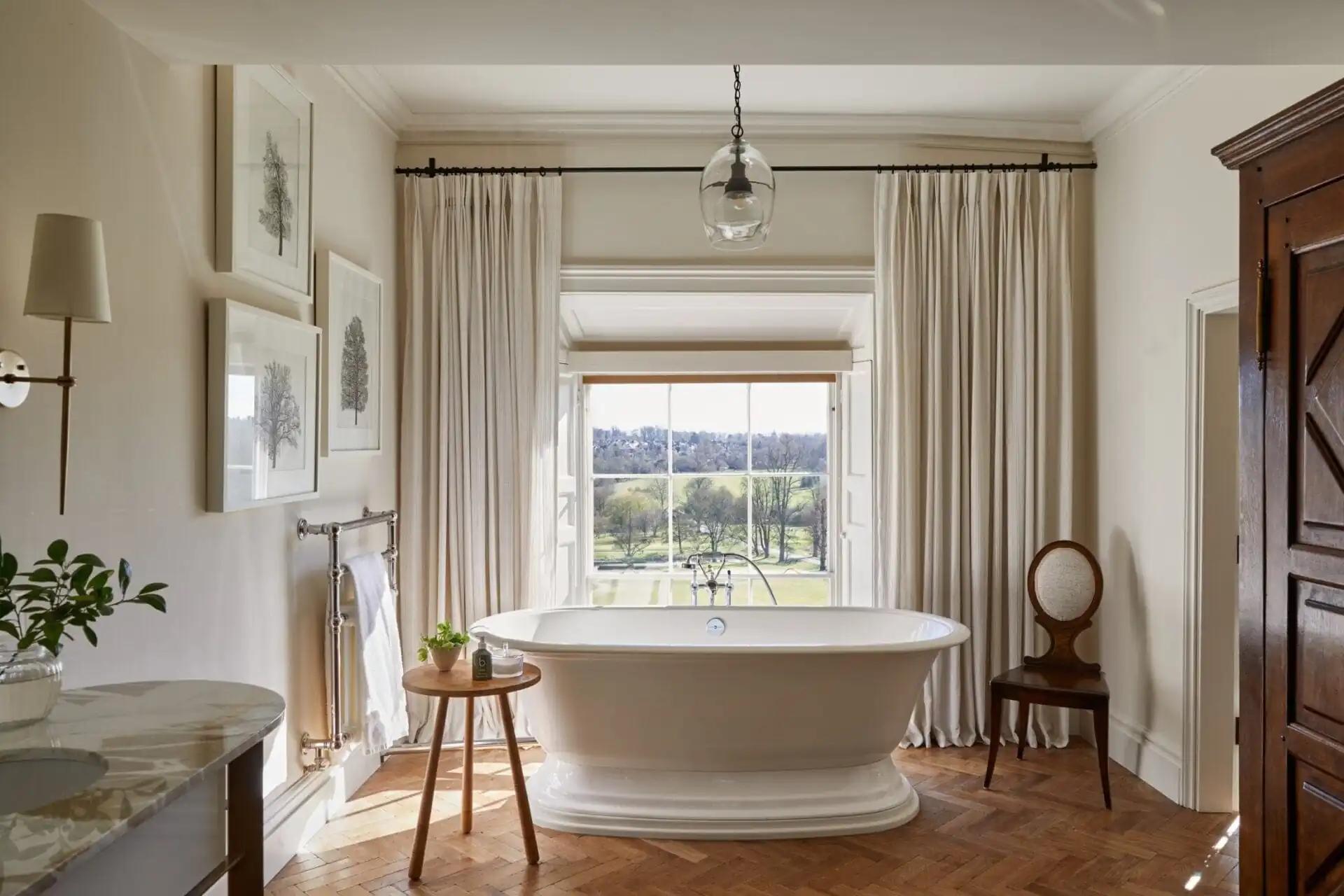 Bathroom as part of a suite at The Grove, London's Country Estate