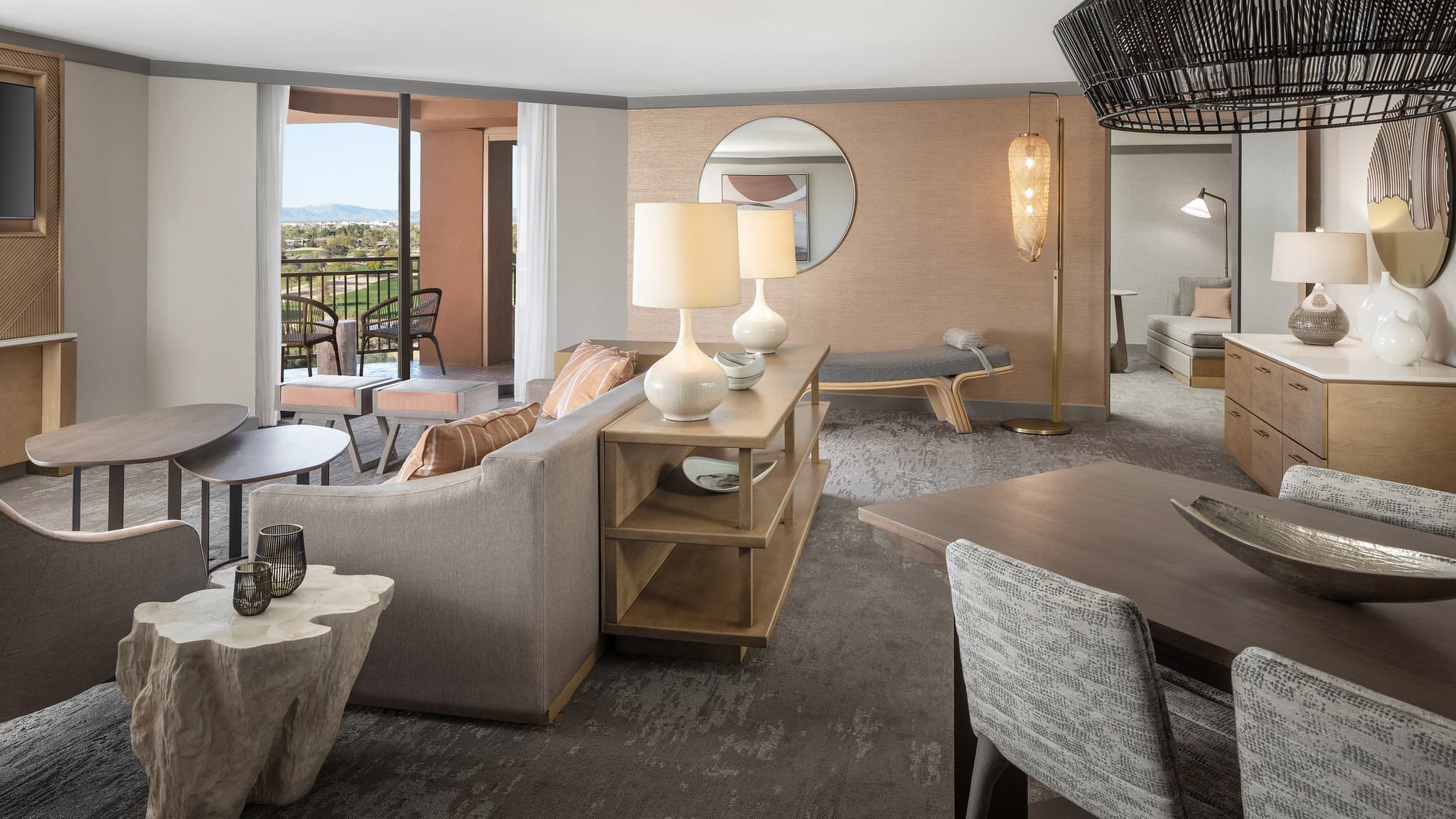 Living room as part of a suite at The Westin Kierland Resort and Spa