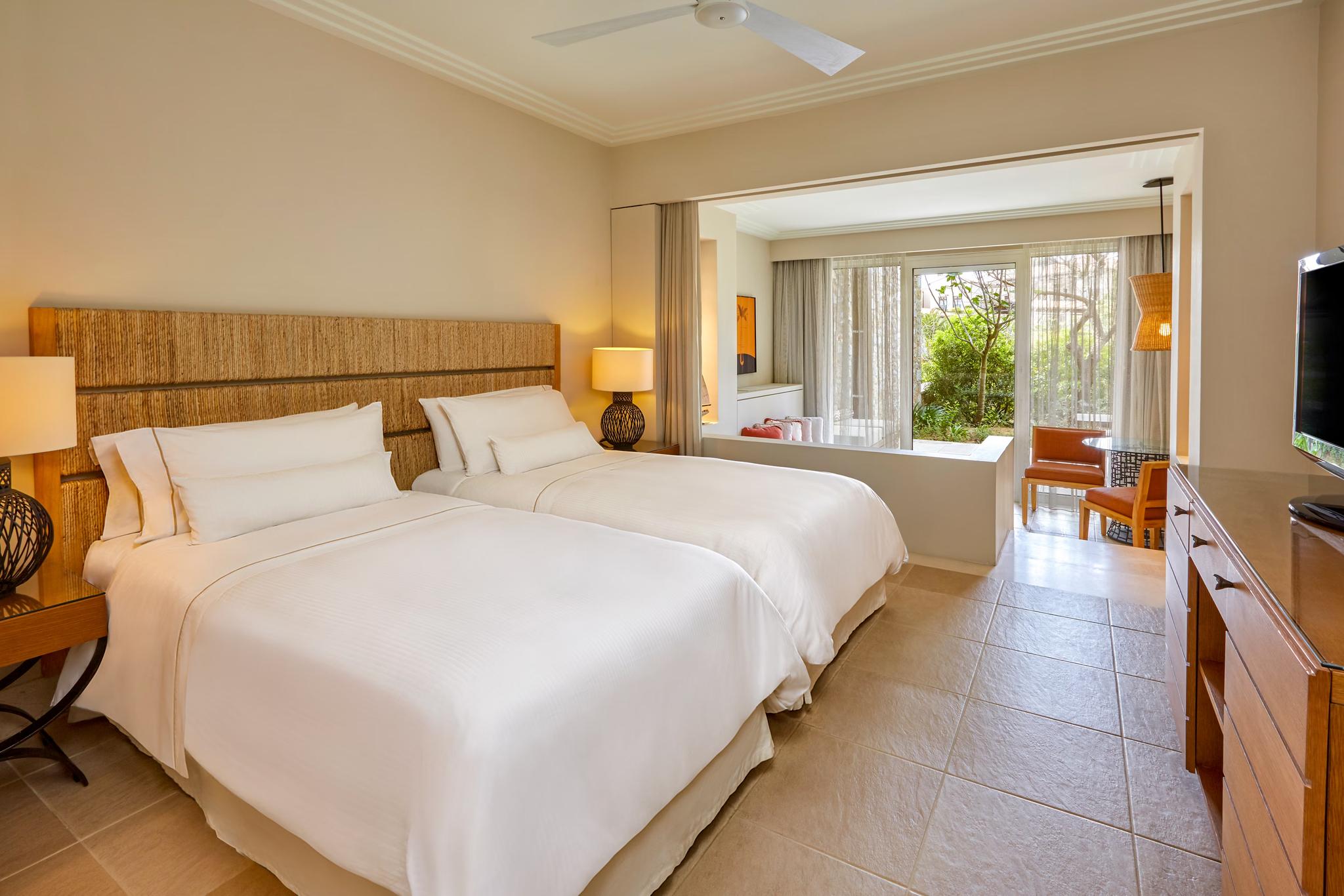 Twin bed room at The Westin Resort Costa Navarino