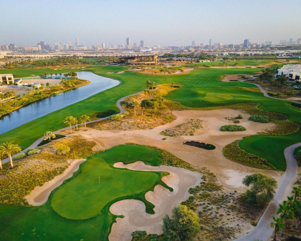 Overhead view of the Trump International Golf ClubTrump International Golf Club