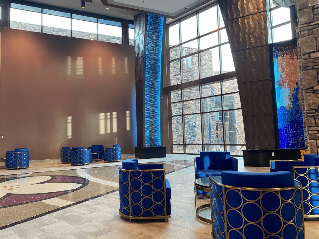 Lounging area in the We-Ko-Pa Resort