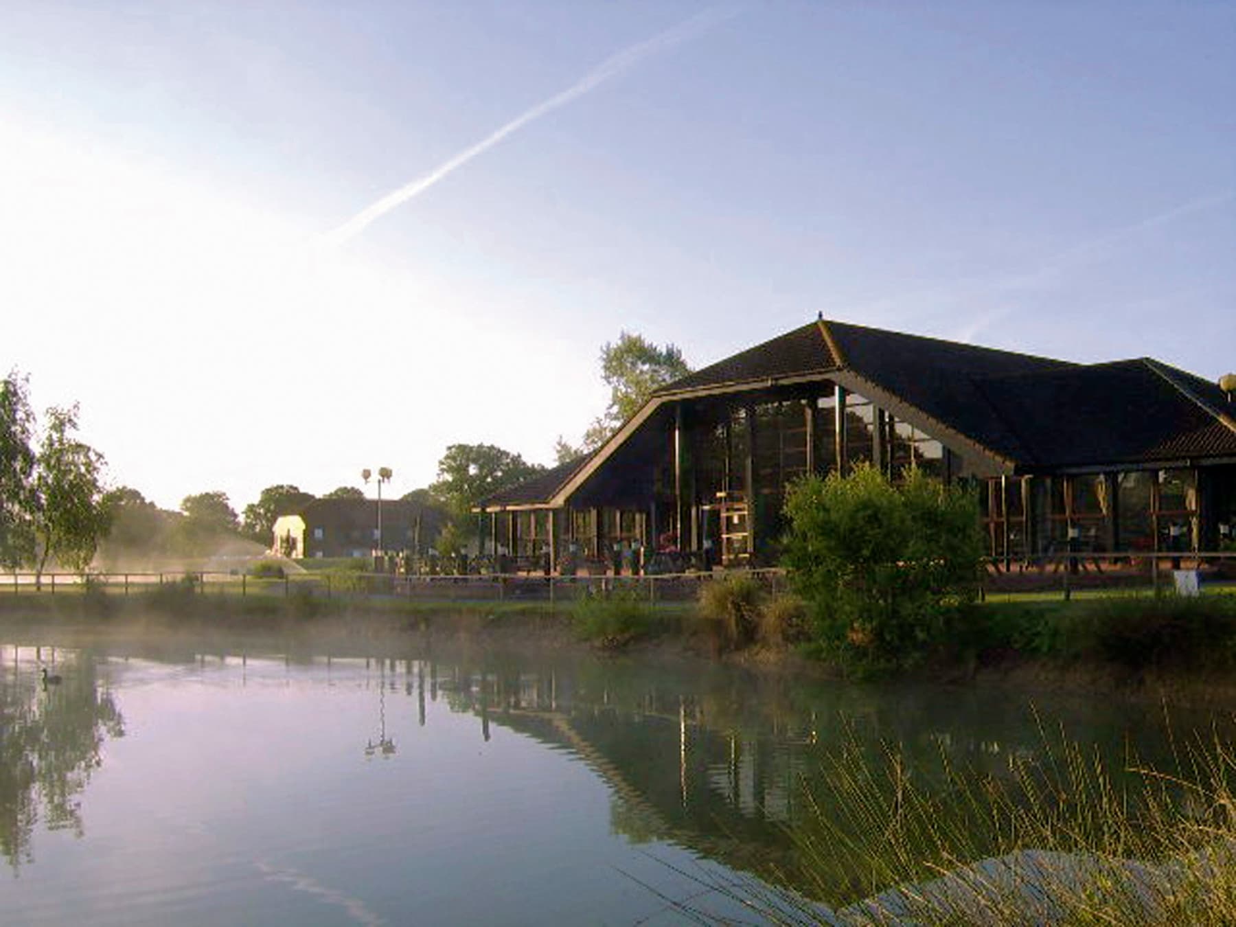 Panoramic view of the Weald of Kent Golf Course & Hotel building
