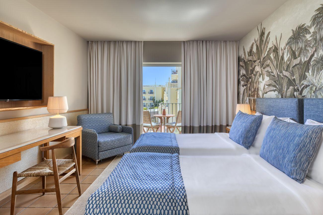 Double bed suite at Domes Lake Algarve, Autograph Collection