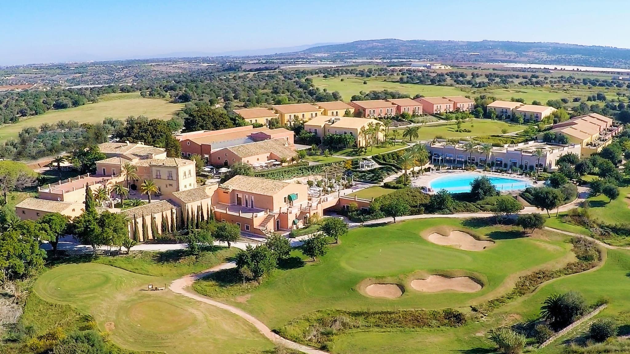 Aerial view of Donnafugata Golf Resort & SPA
