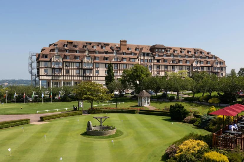Panoramic view of the Hotel Barriere L'Hotel du Golf