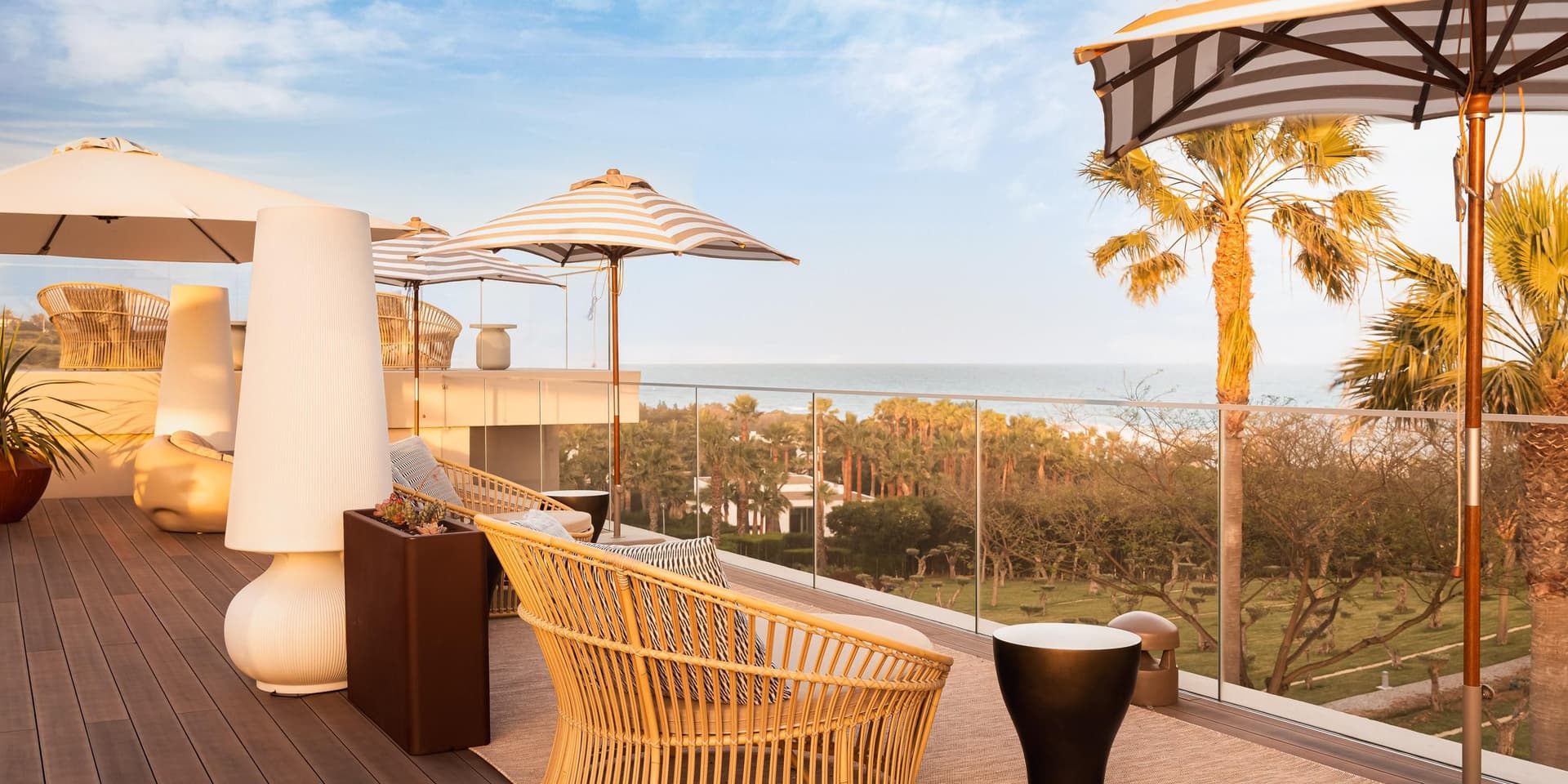 Outdoor lounging area at Kimpton Atlantico Algarve