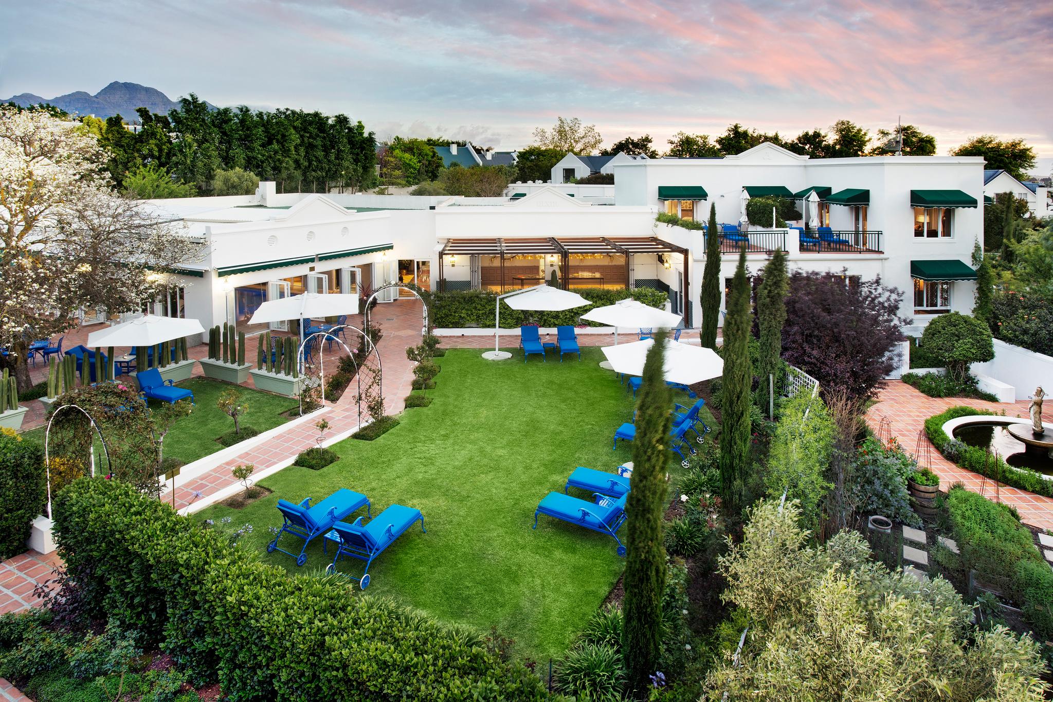 Overhead view of Majeka House