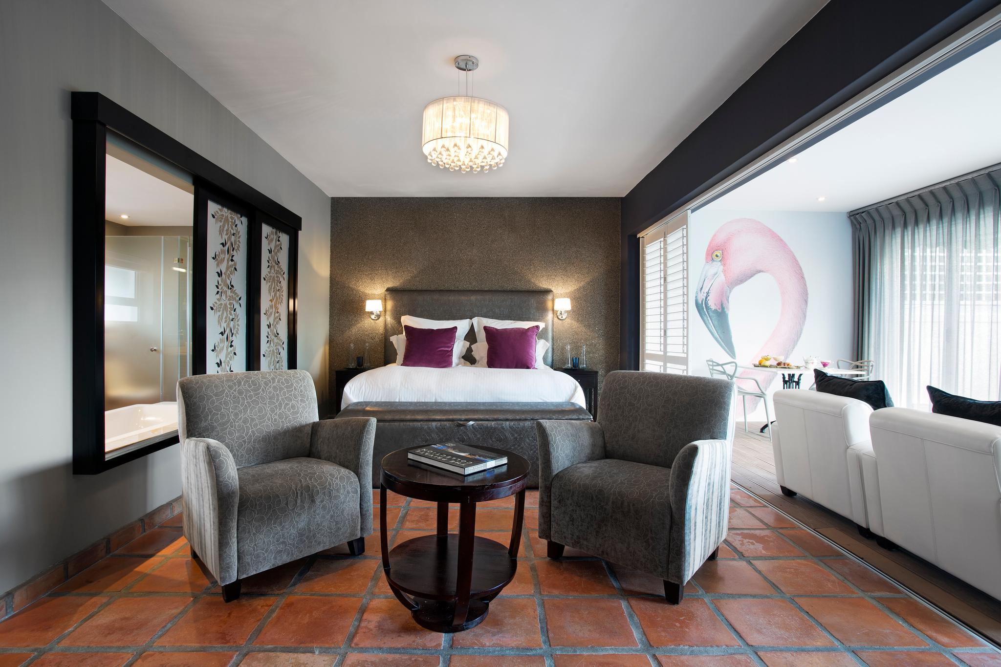Double bed suite at Majeka House