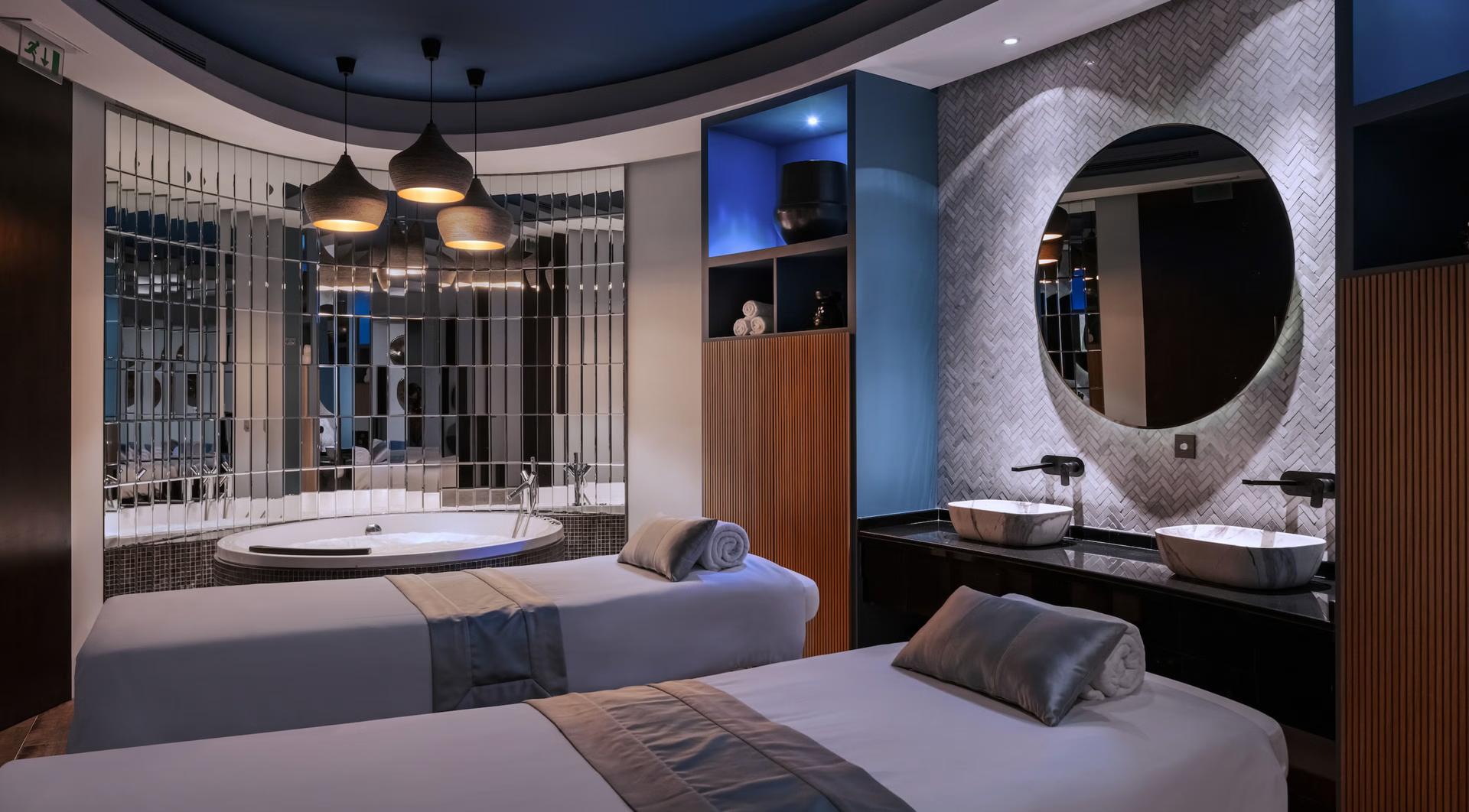 Spa facilities at Media Rotana Dubai