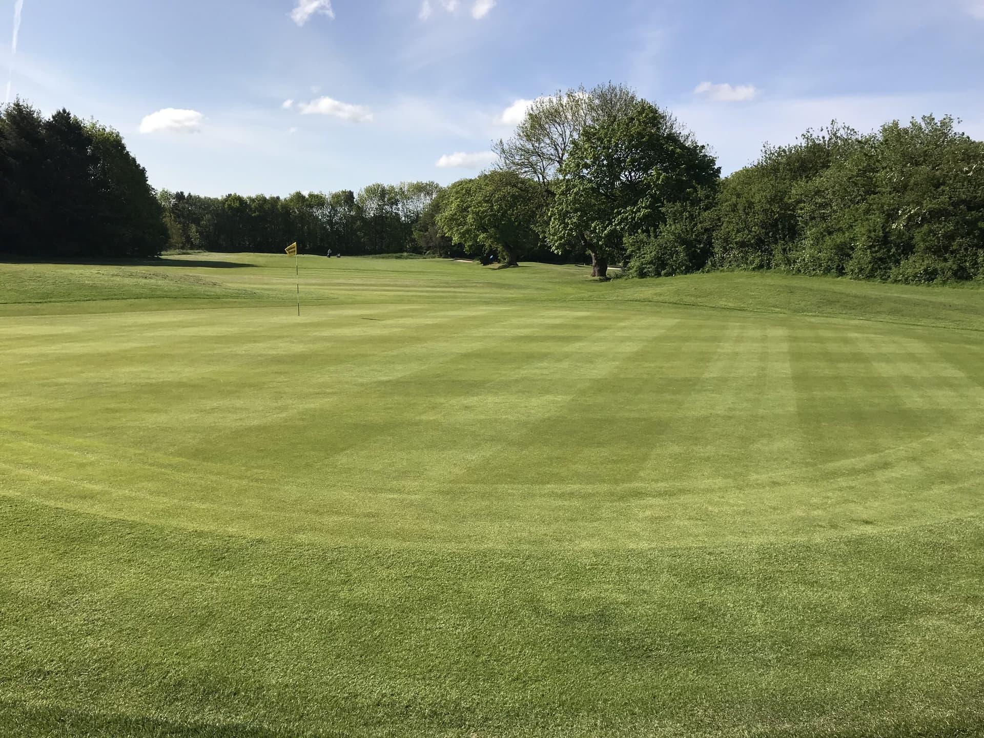 A smooth green on the Mercure George Washington Hotel Golf and Spa golf course