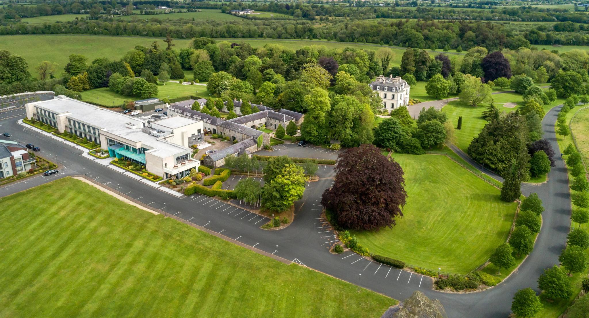 Overhead view of Moyvalley Hotel & Golf Resort