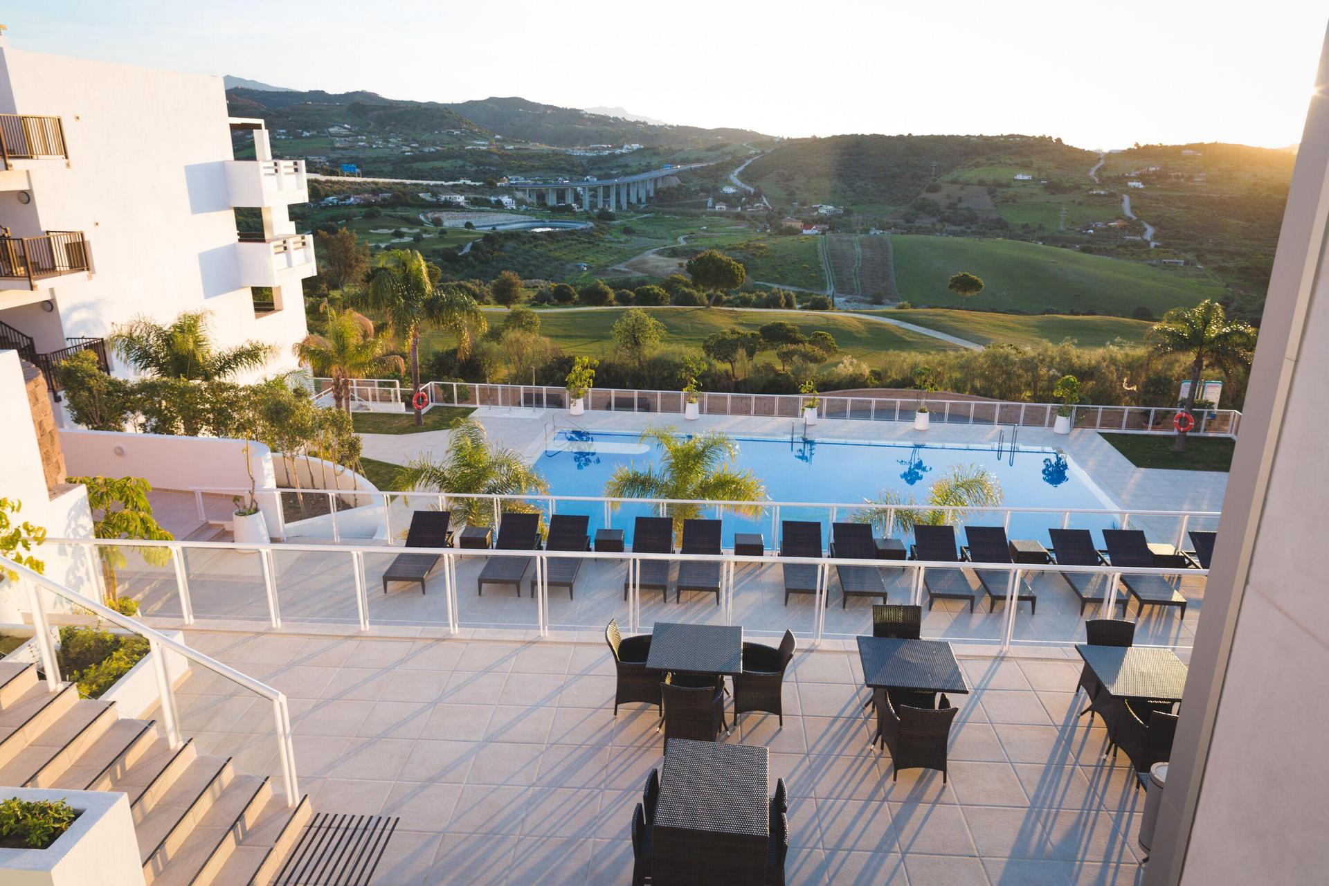Outdoor pool at ONA Valle Romano Golf Resort