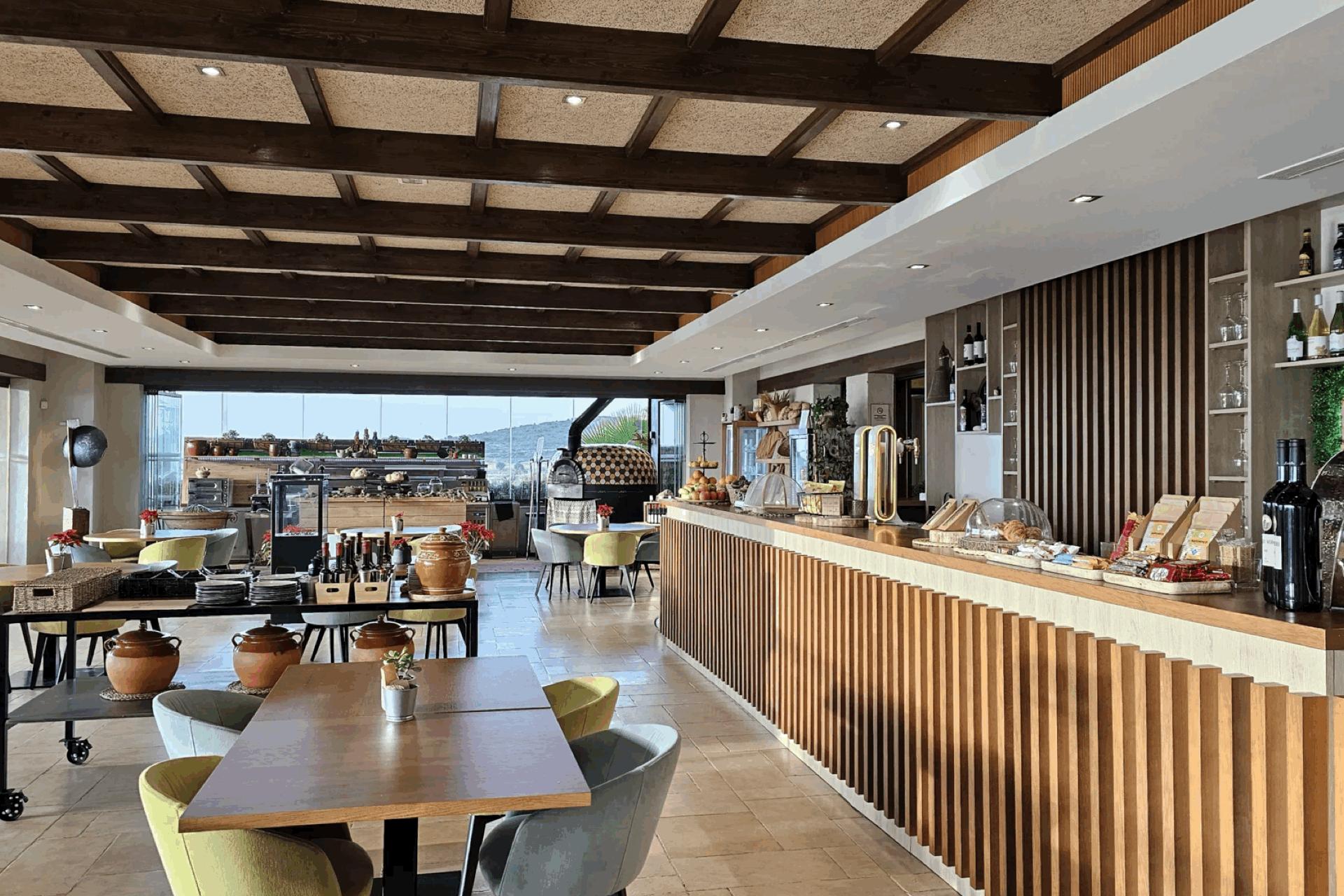 Breakfast bar at ONA Valle Romano Golf Resort