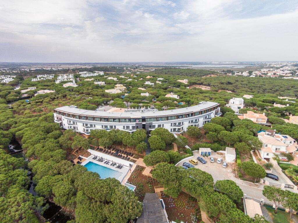 Aerial view of the Octant Hotel Praia Verde