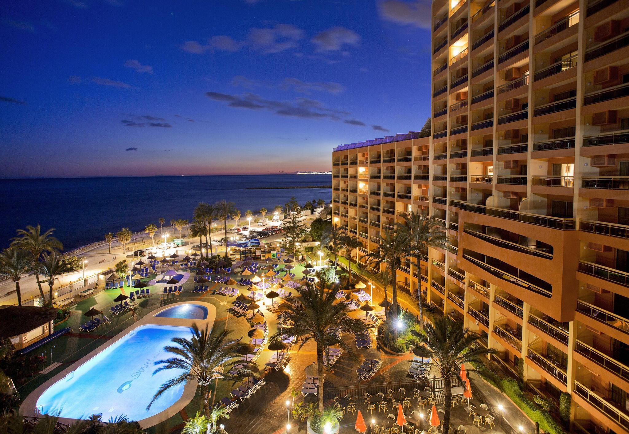 Overhead view of Sunset Beach Club