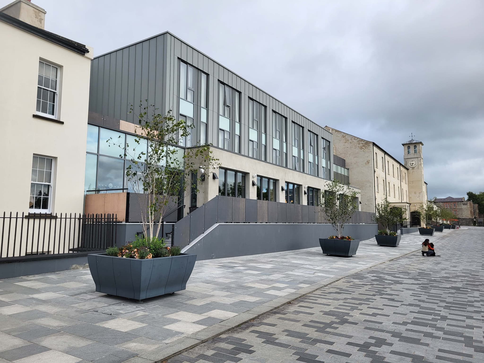 Front entrance to The Ebrington Hotel