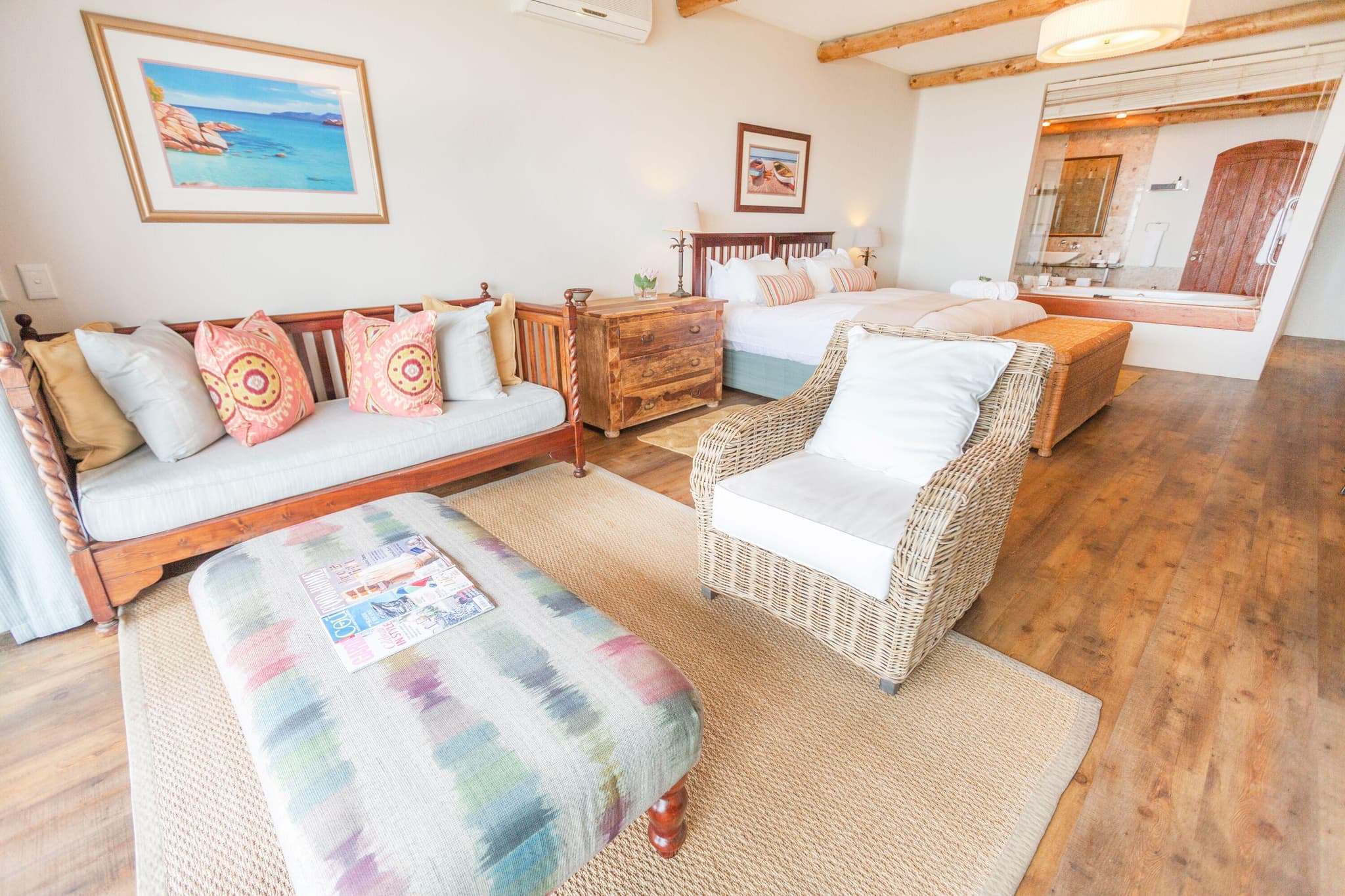 Double bed suite at The Sands at St. Francis Bay