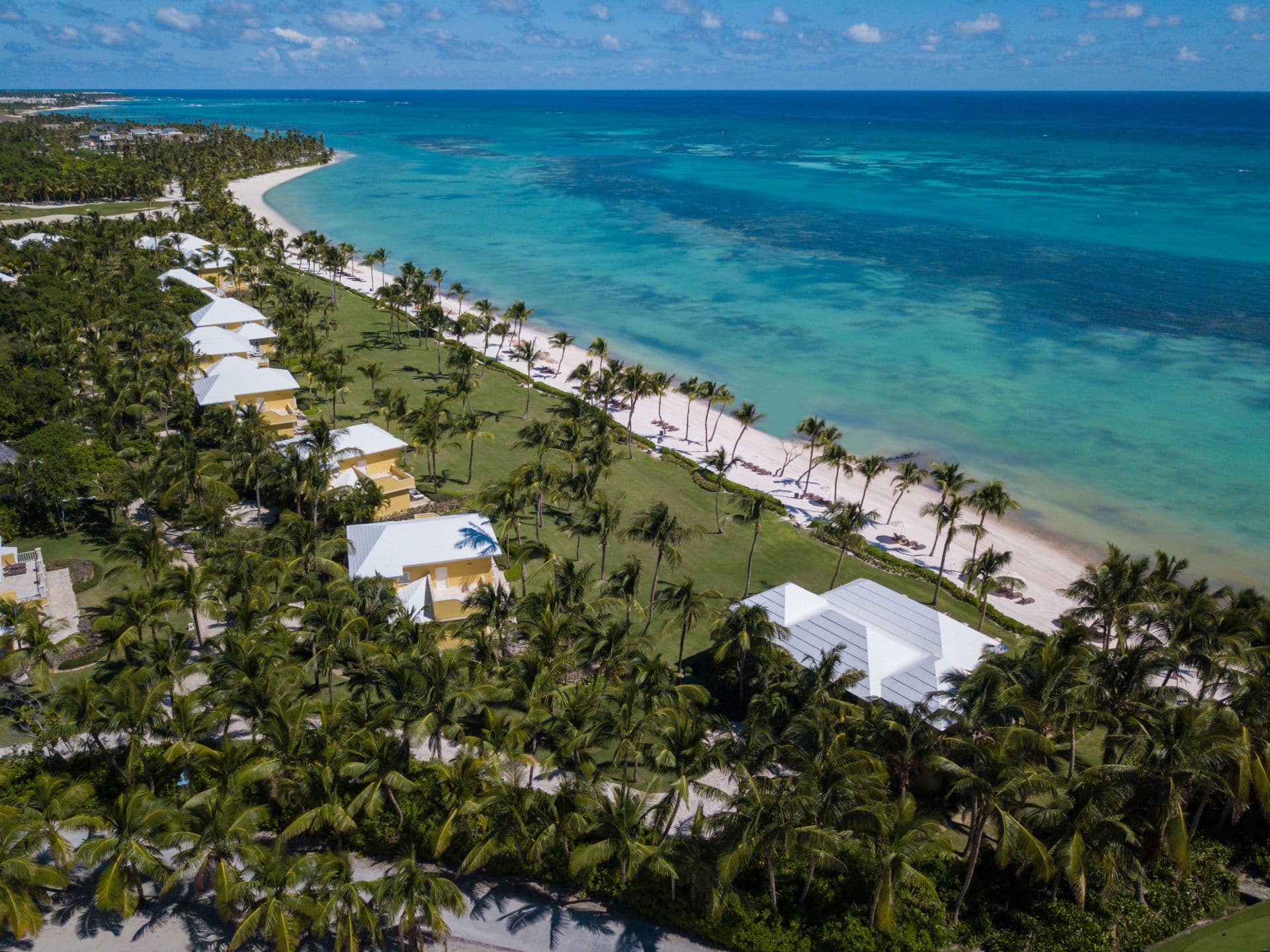 Aerial view of Tortuga Bay Puntacana Resort