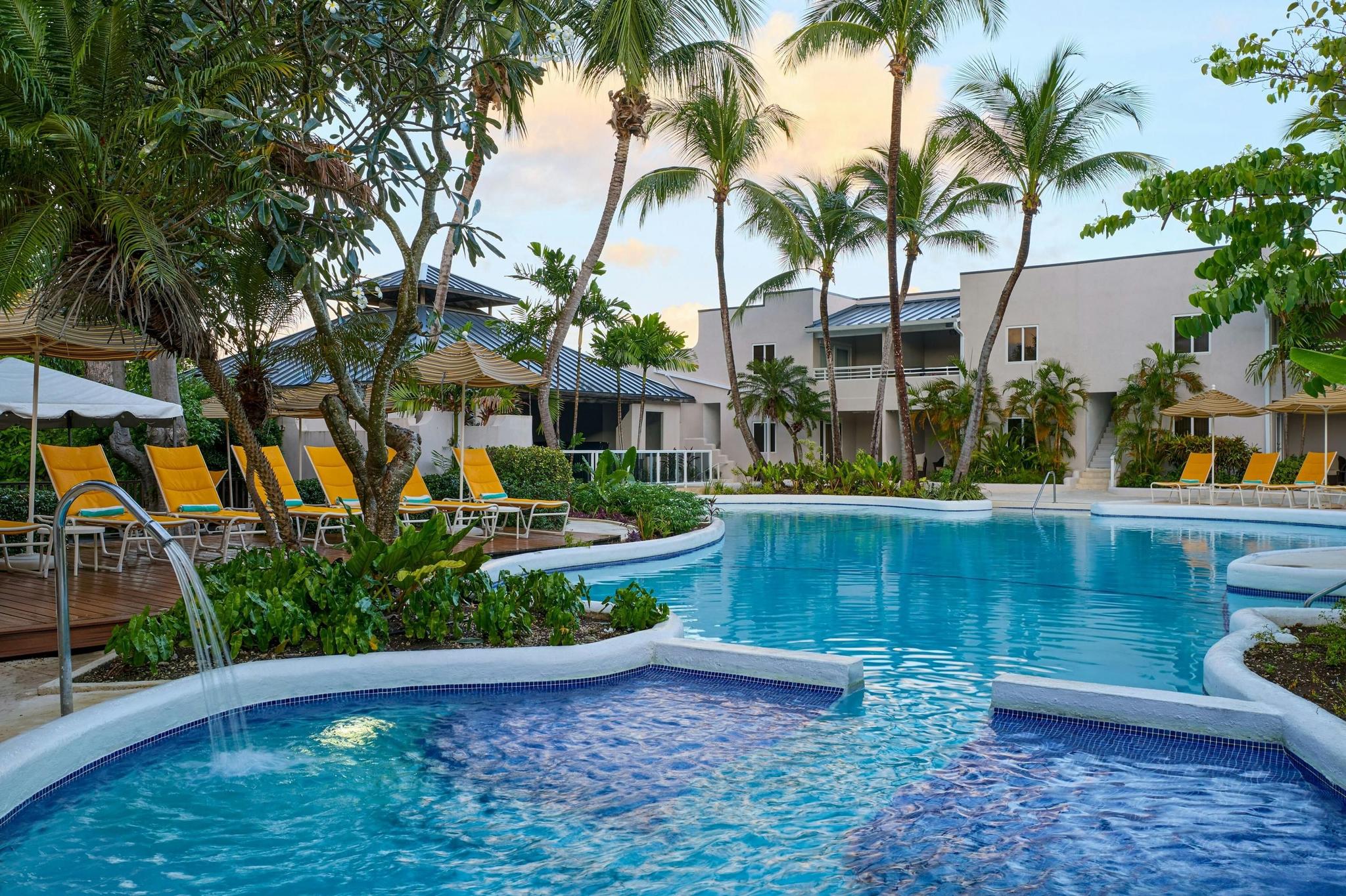 Outdoor pool at Waves Hotel & Spa by Elegant Hotels