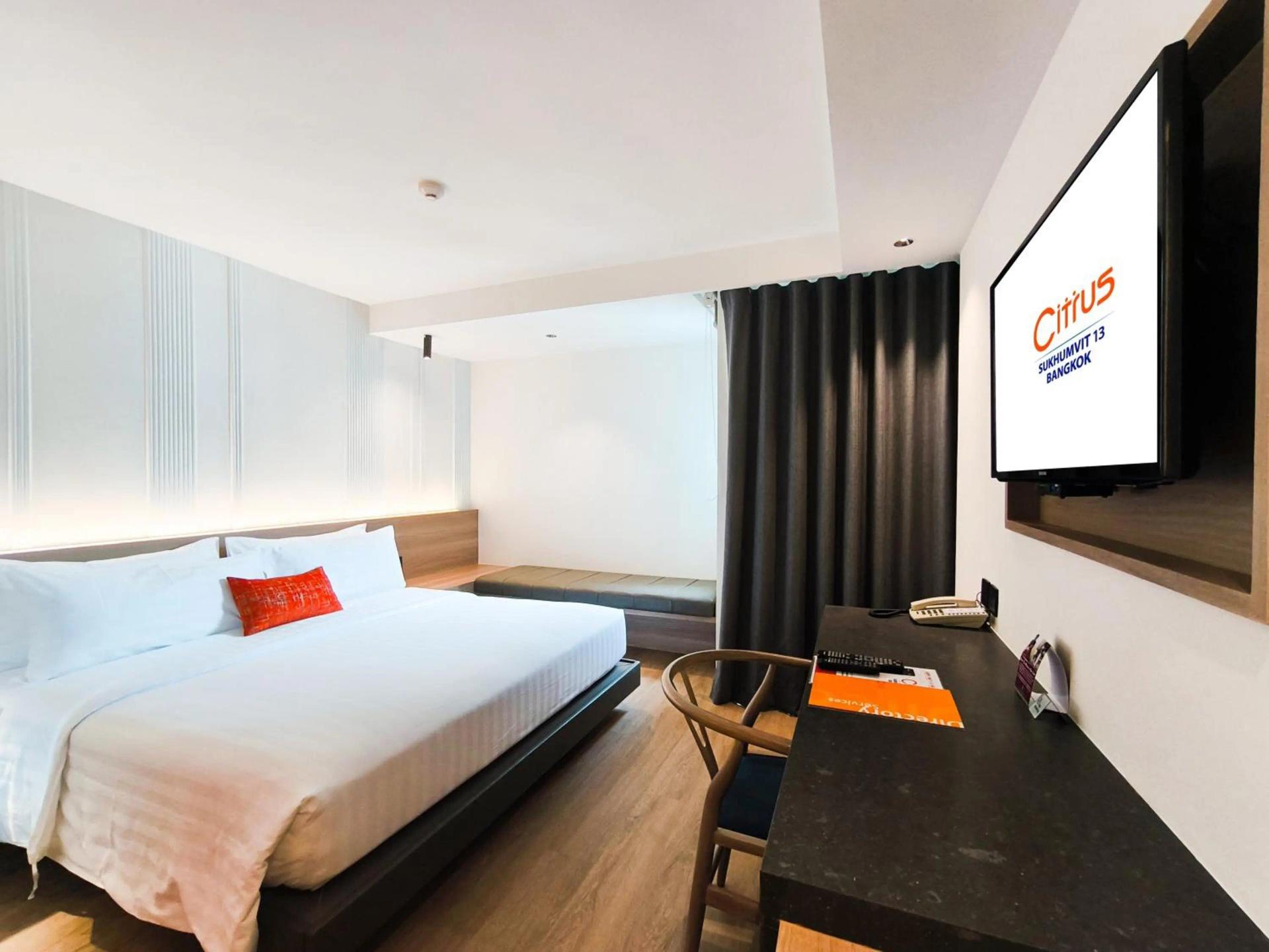 Double bed suite at Citrus Suites