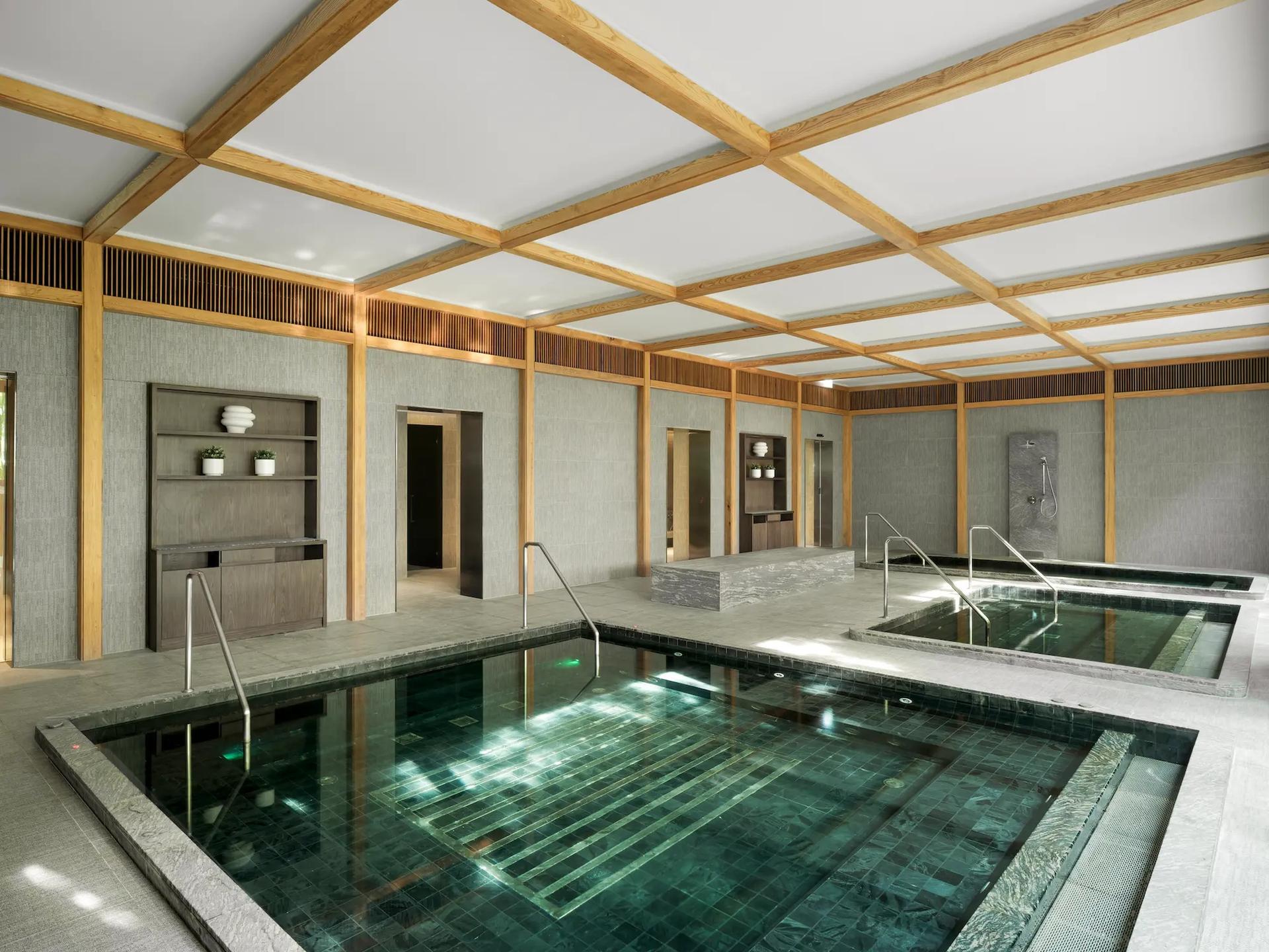 Indoor pool as part of spa facilities at RG City & Robinswood Thailand