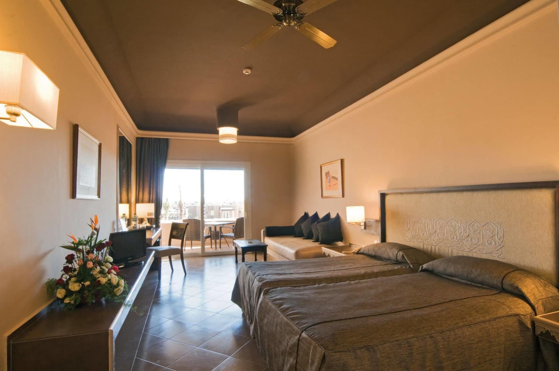 Double bed suite at Clubhotel Riu Tikida Palmeraie