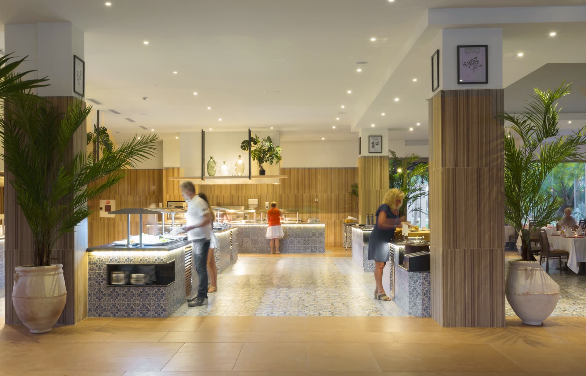 Indoor food bar at Clubhotel Riu Tikida Palmeraie