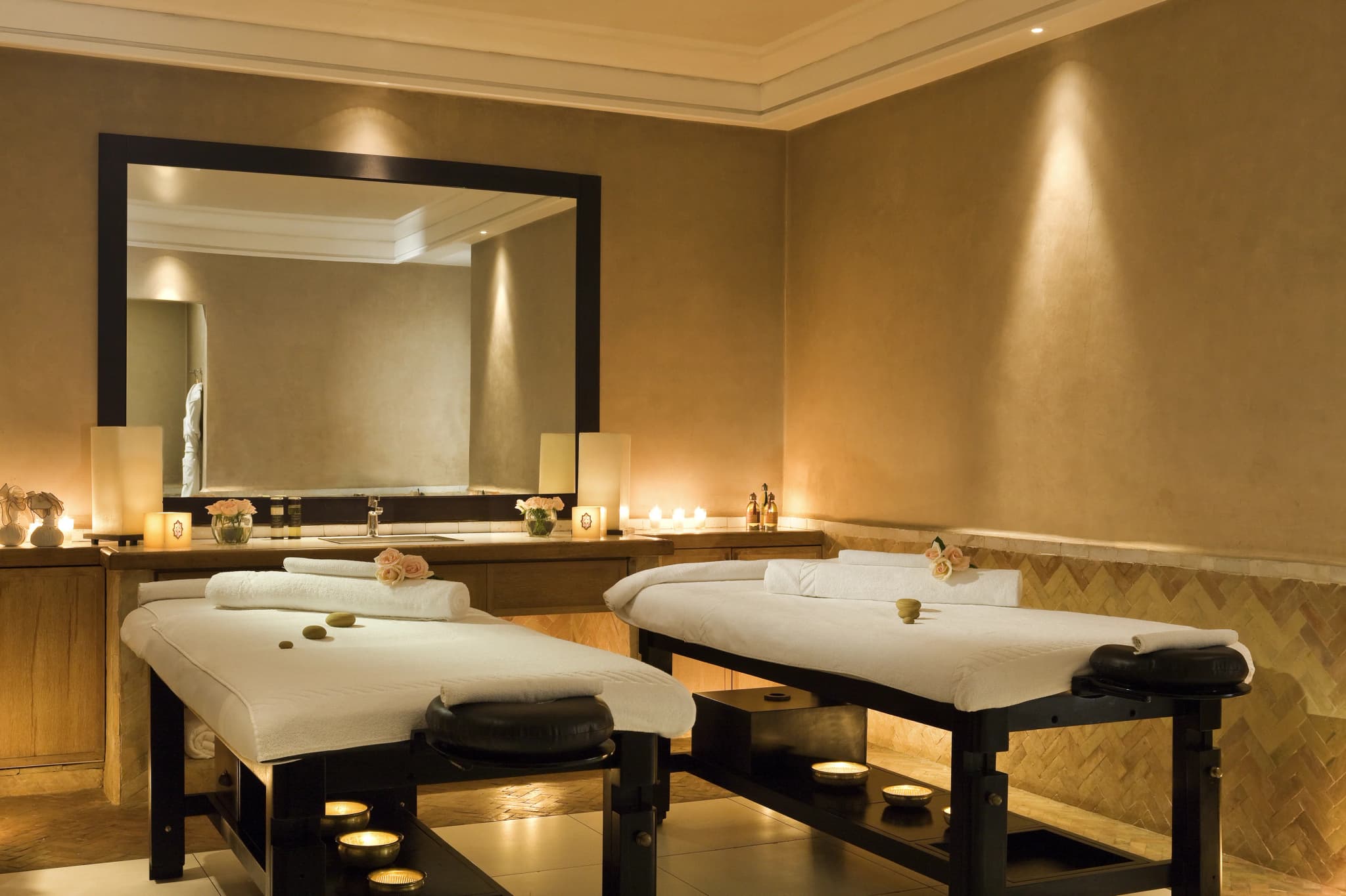 Spa facilities at Hotel & Ryads Barrière Le Naoura