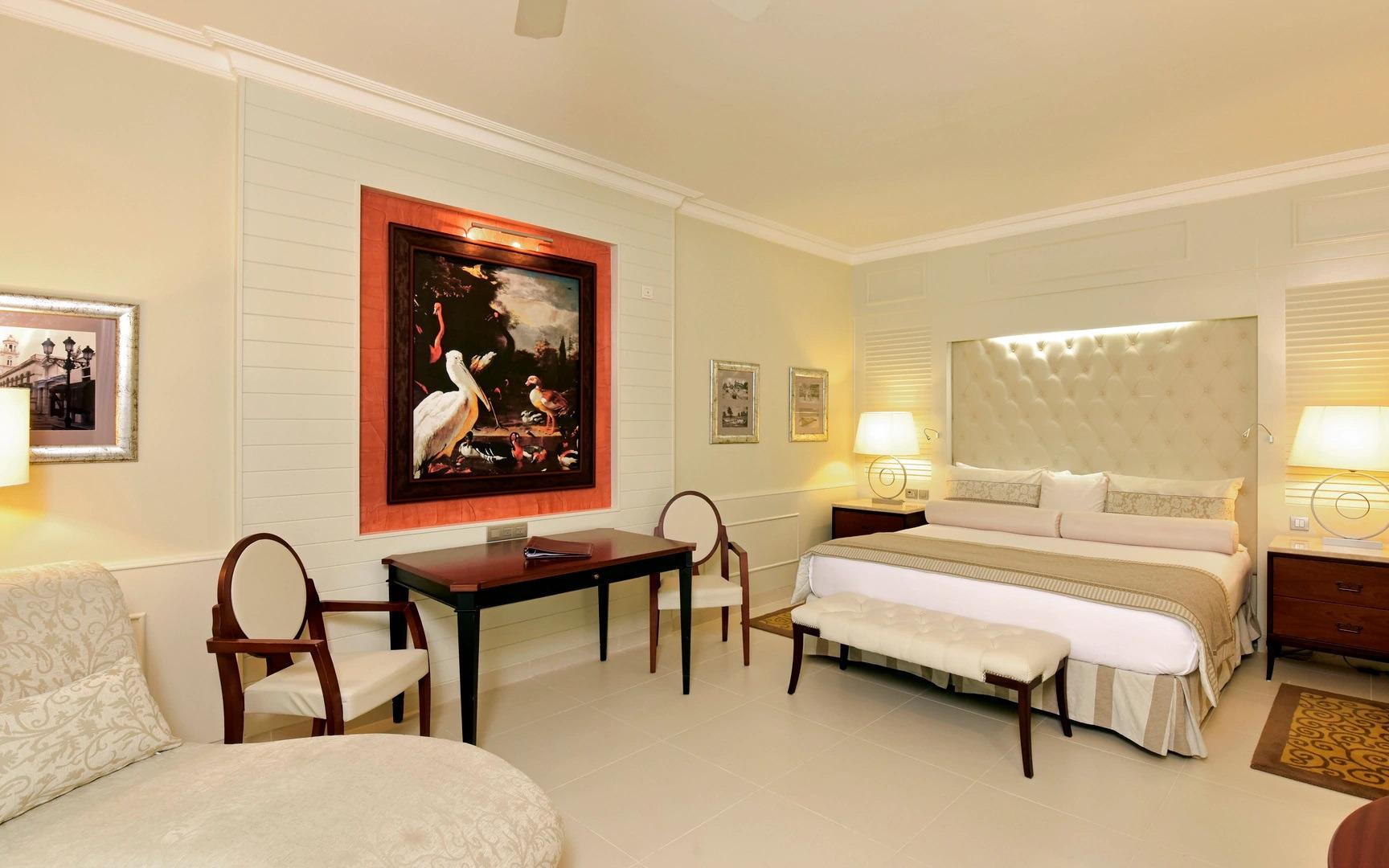 Spacious double bed suite at Iberostar Grand Hotel Bávaro