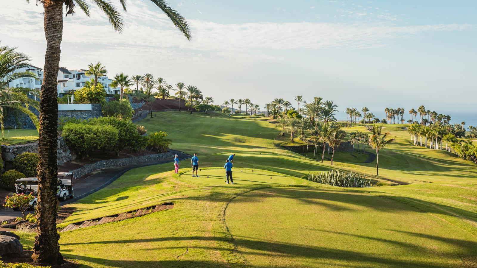 A well maintained fairway at Las Terrazas de Abama