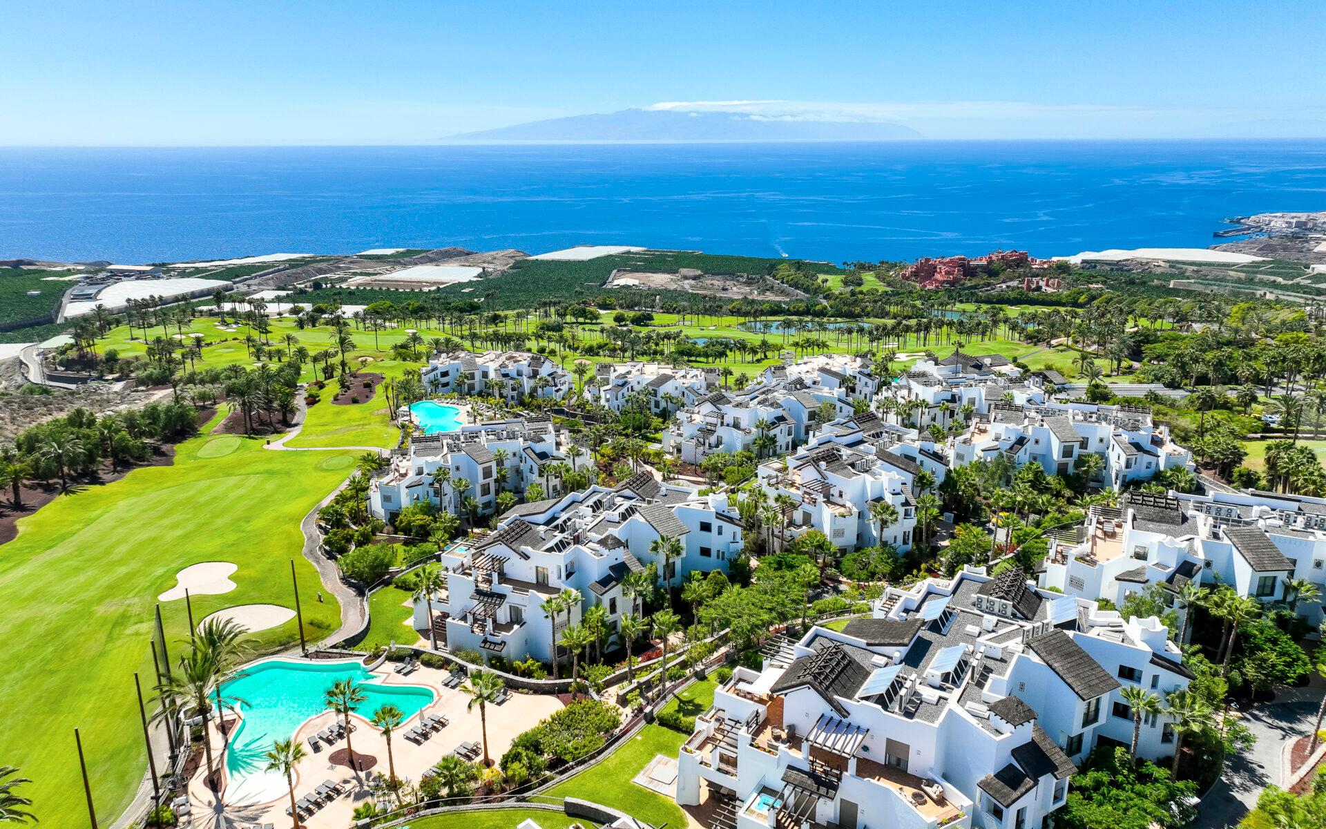Aerial view of Las Terrazas de Abama