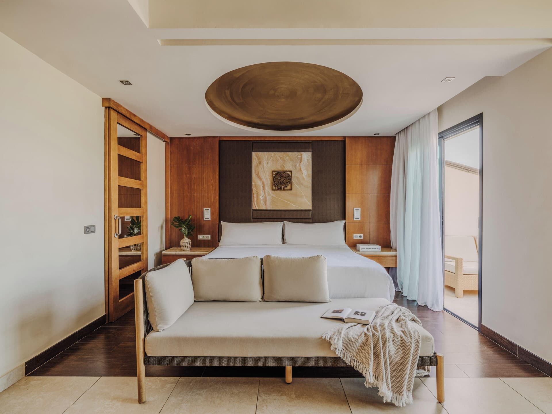 Double bed suite at RedLevel at Gran Meliá Palacio de Isora