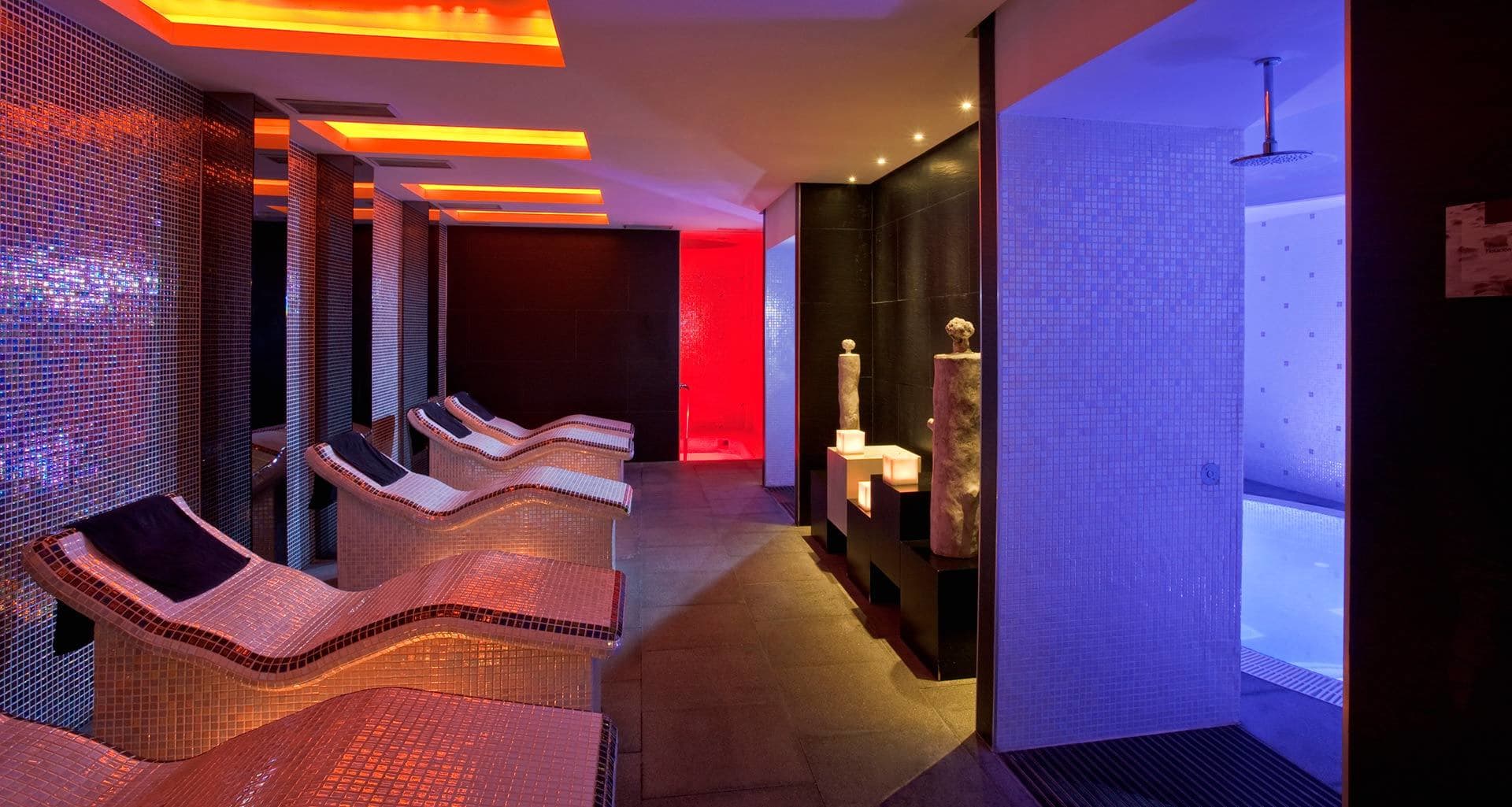Spa facilities at RedLevel at Gran Meliá Palacio de Isora