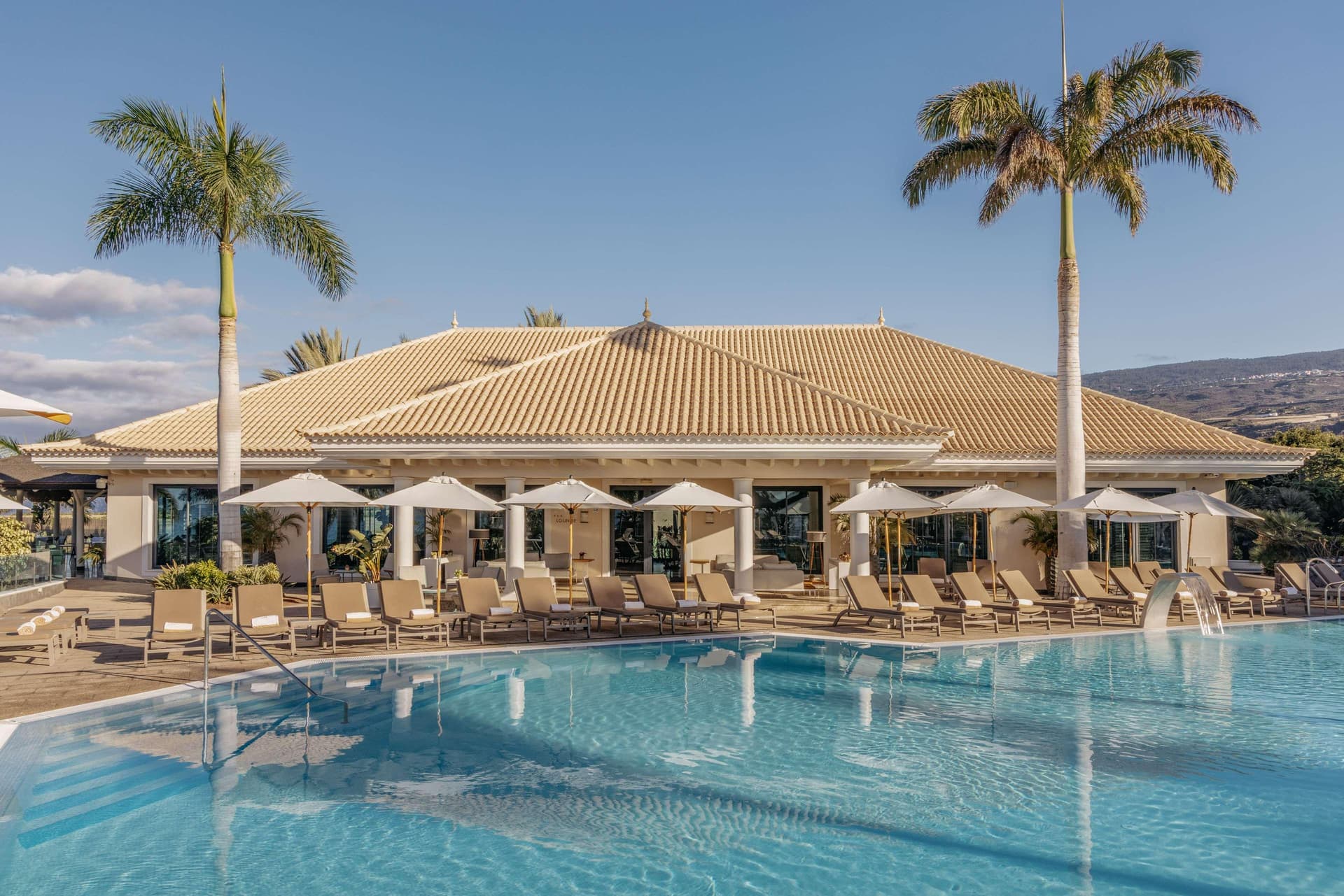 Outdoor pool at RedLevel at Gran Meliá Palacio de Isora