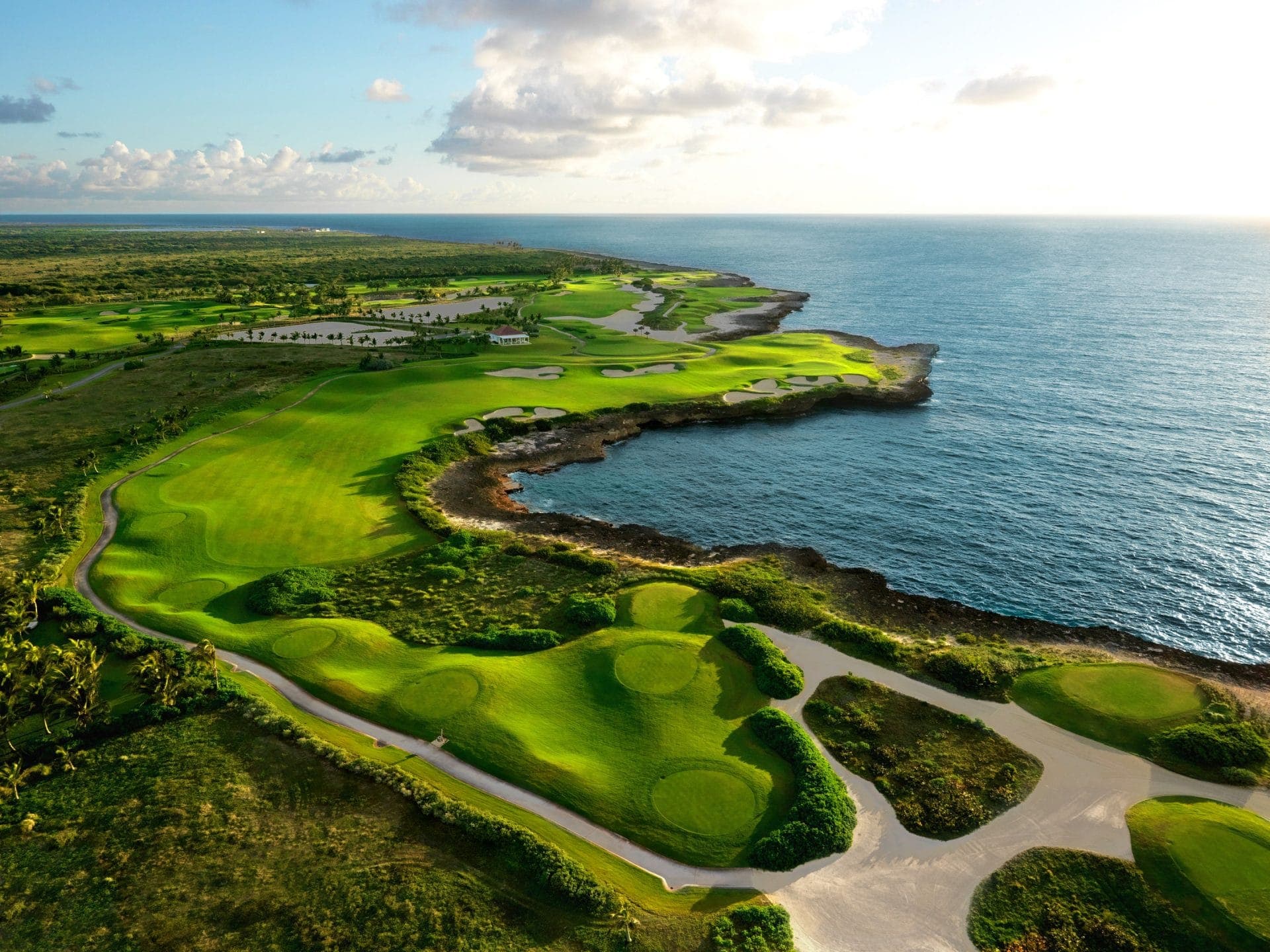 A well maintained coastal fairway at The Westin Puntacana Resort & Club
