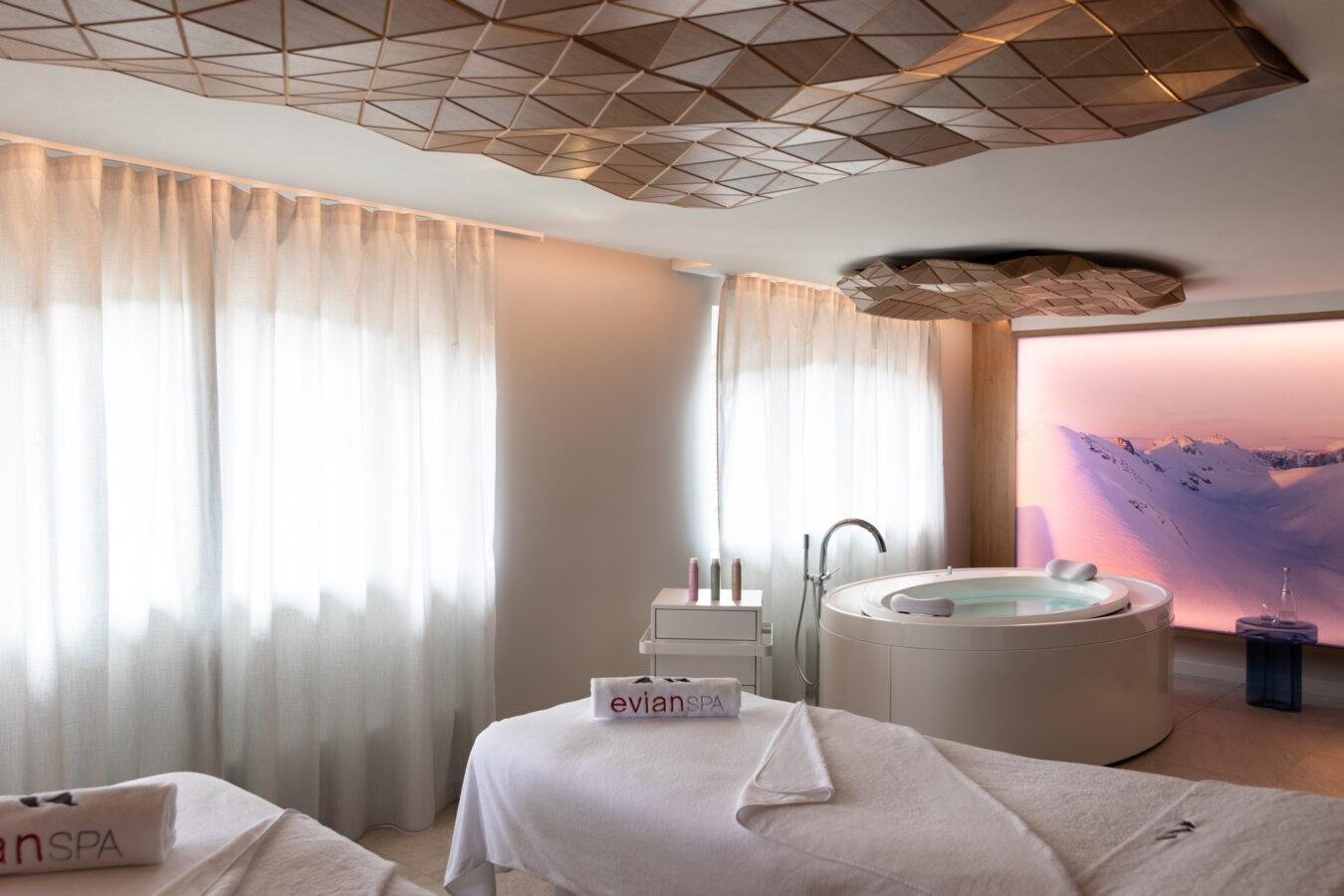 Spa facilities at Hotel Royal Evian Resort