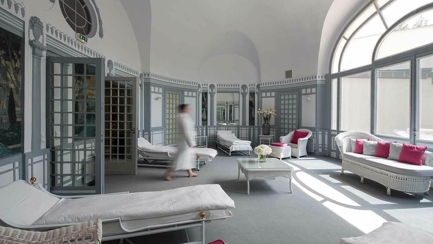 Spa facilities at Hotel Royal Evian Resort