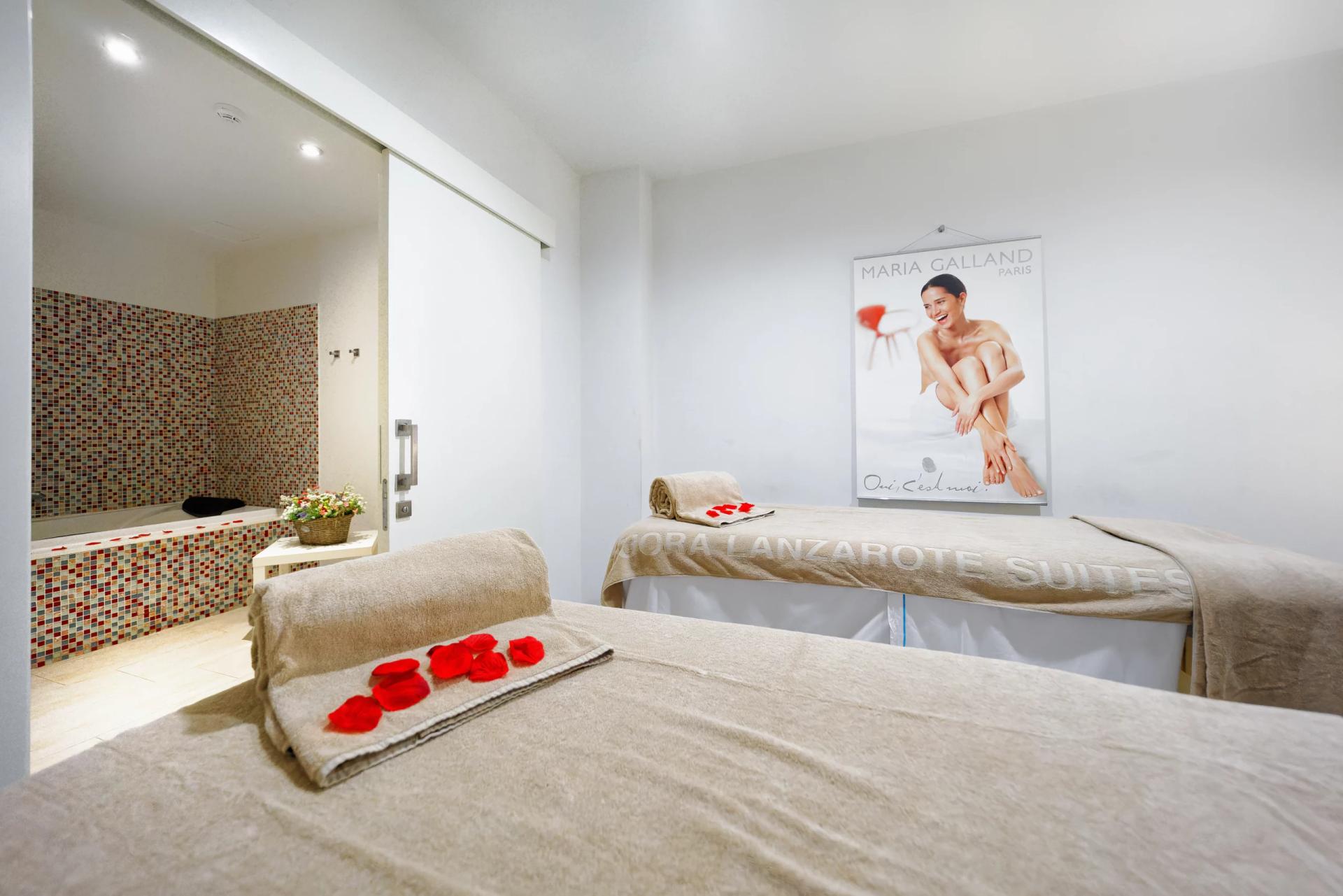 Spa facilities at Aequora Lanzarote Suites