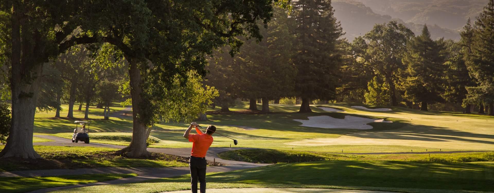 golfing holidays napa valley