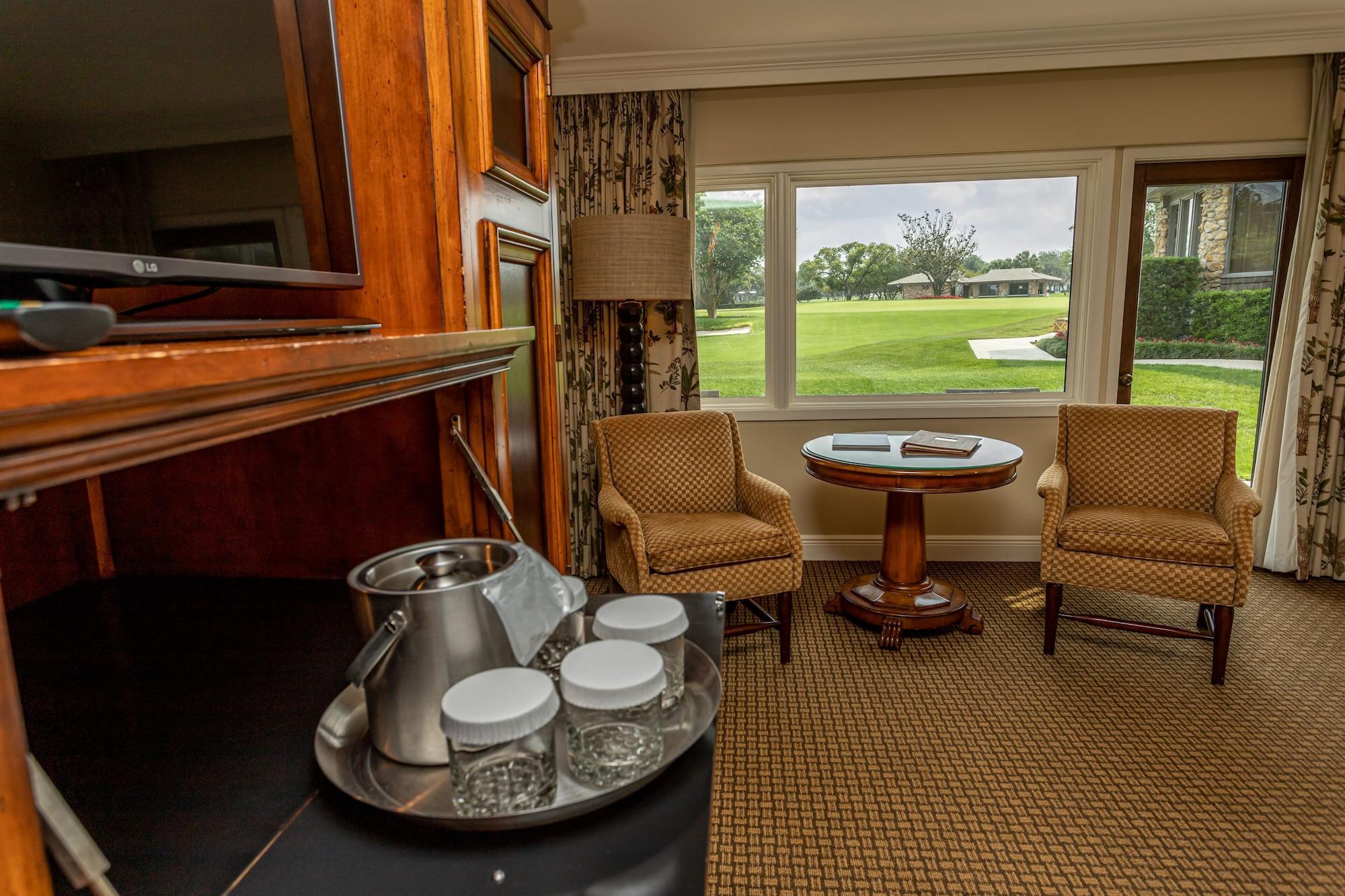 Lounging area as part of a suite at the Arnold Palmer resort