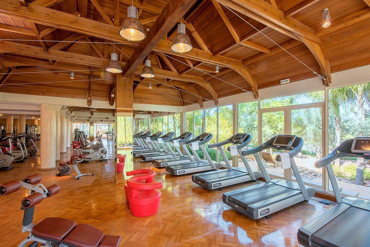 Gym facilities at Hotel du Golf by Pickalbatros